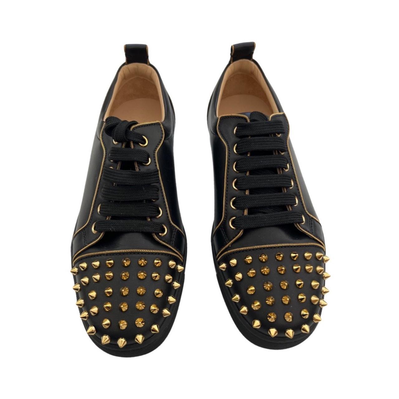 Womens louboutin spike on sale trainers