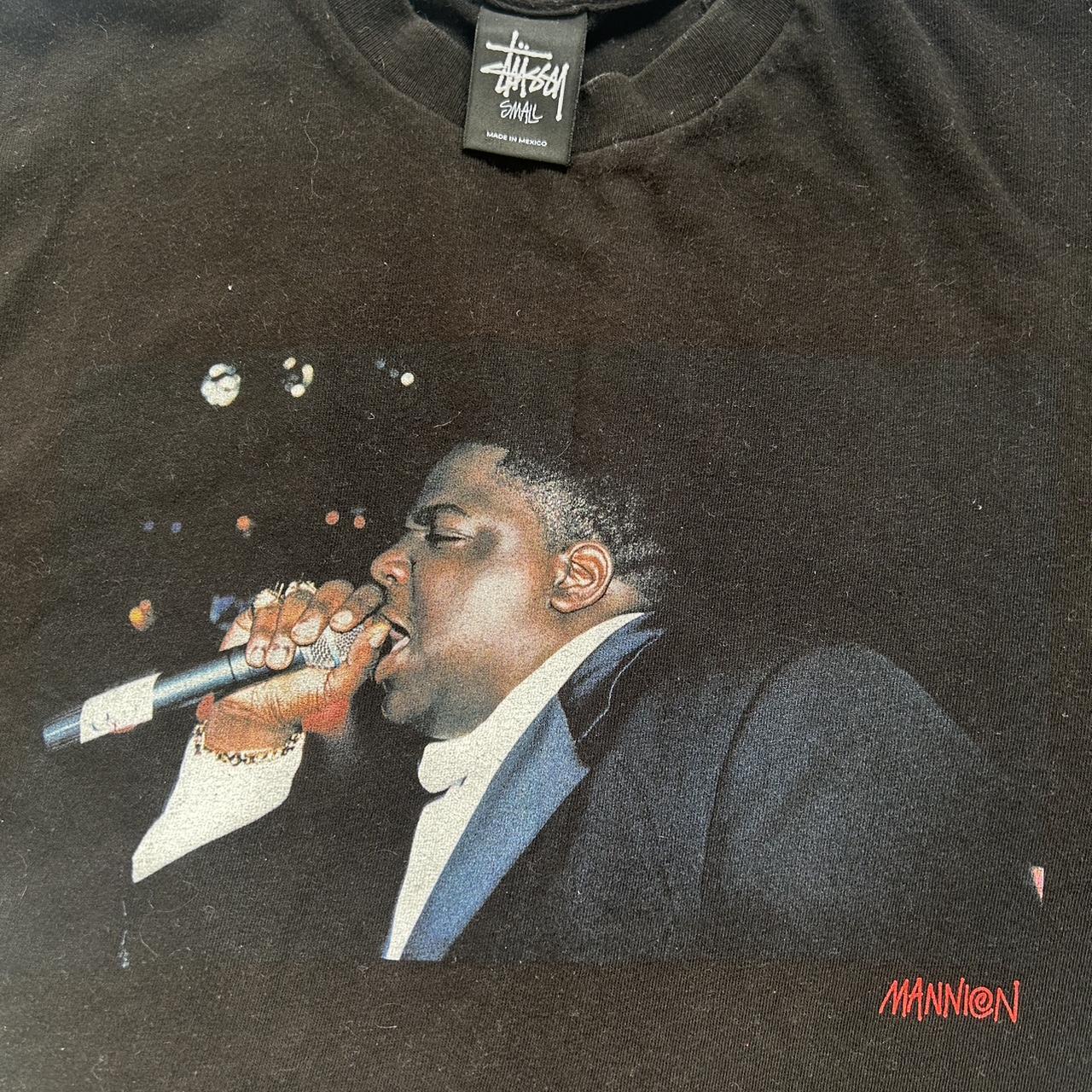 Rare stussy x jonathan mannion photography biggie t | Depop