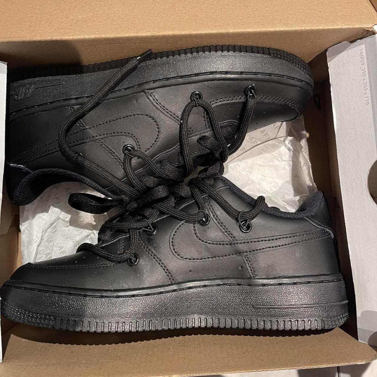 black air forces sold out