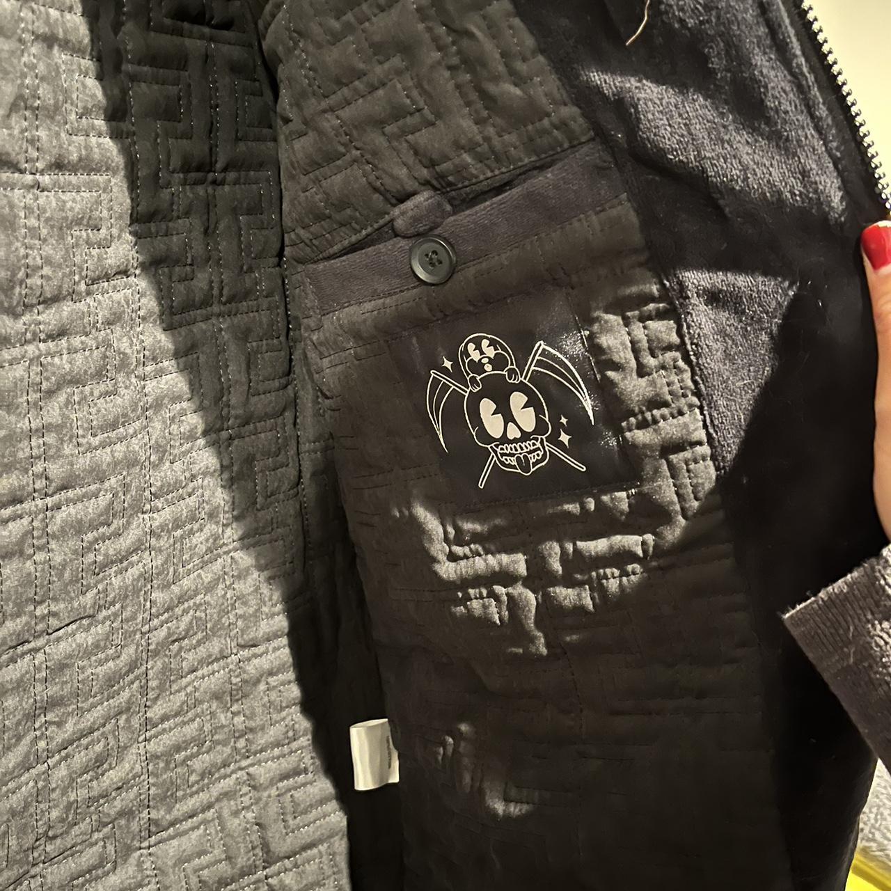 Cool Shirtz dragon jacket Black jacket with white... Depop