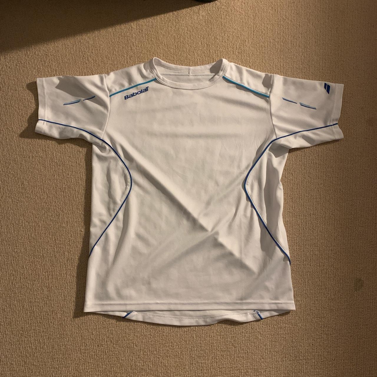 Babolat tennis tee Size on tag 12 14 Fits like a Depop