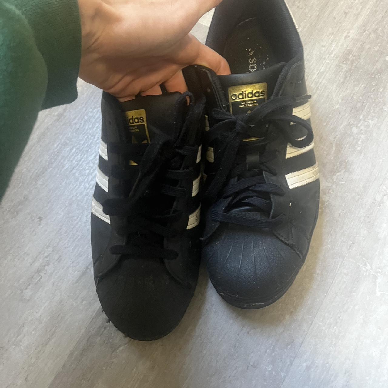 Classic adidas all stars, skated in but great non... - Depop