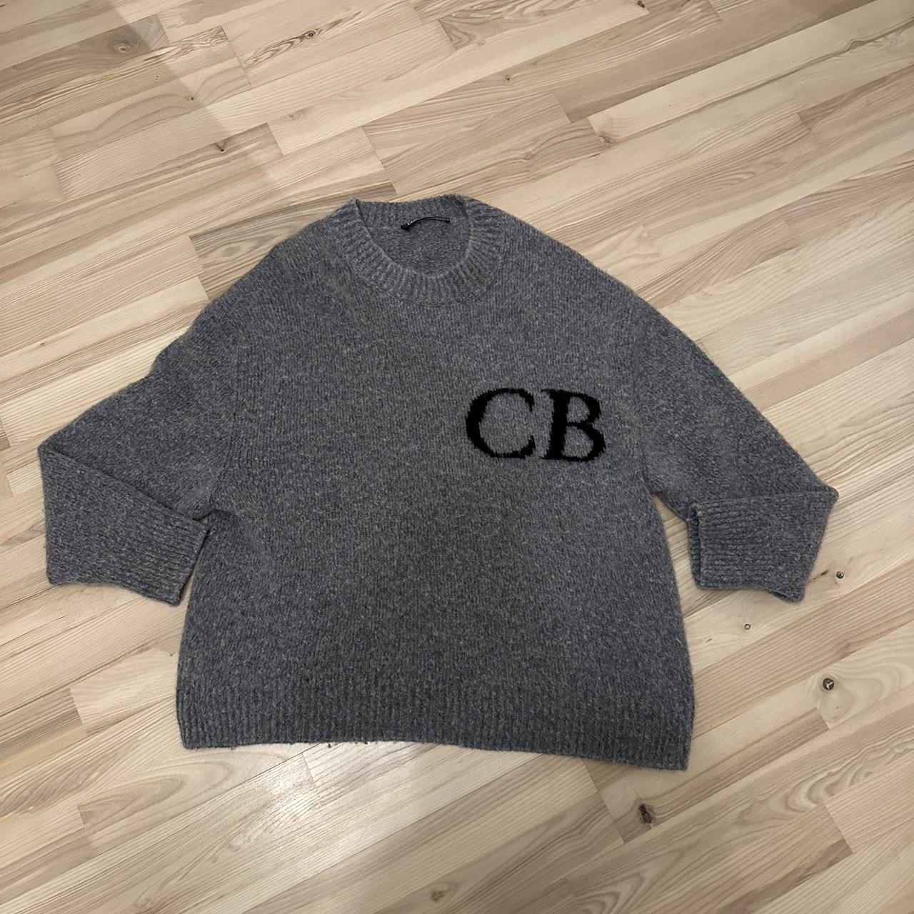 Cole Buxton CB Logo Knit Sweater. Worn twice. Same | Depop Cole Buxton CB Logo Knit Sweater. Worn twice. Same | Depop