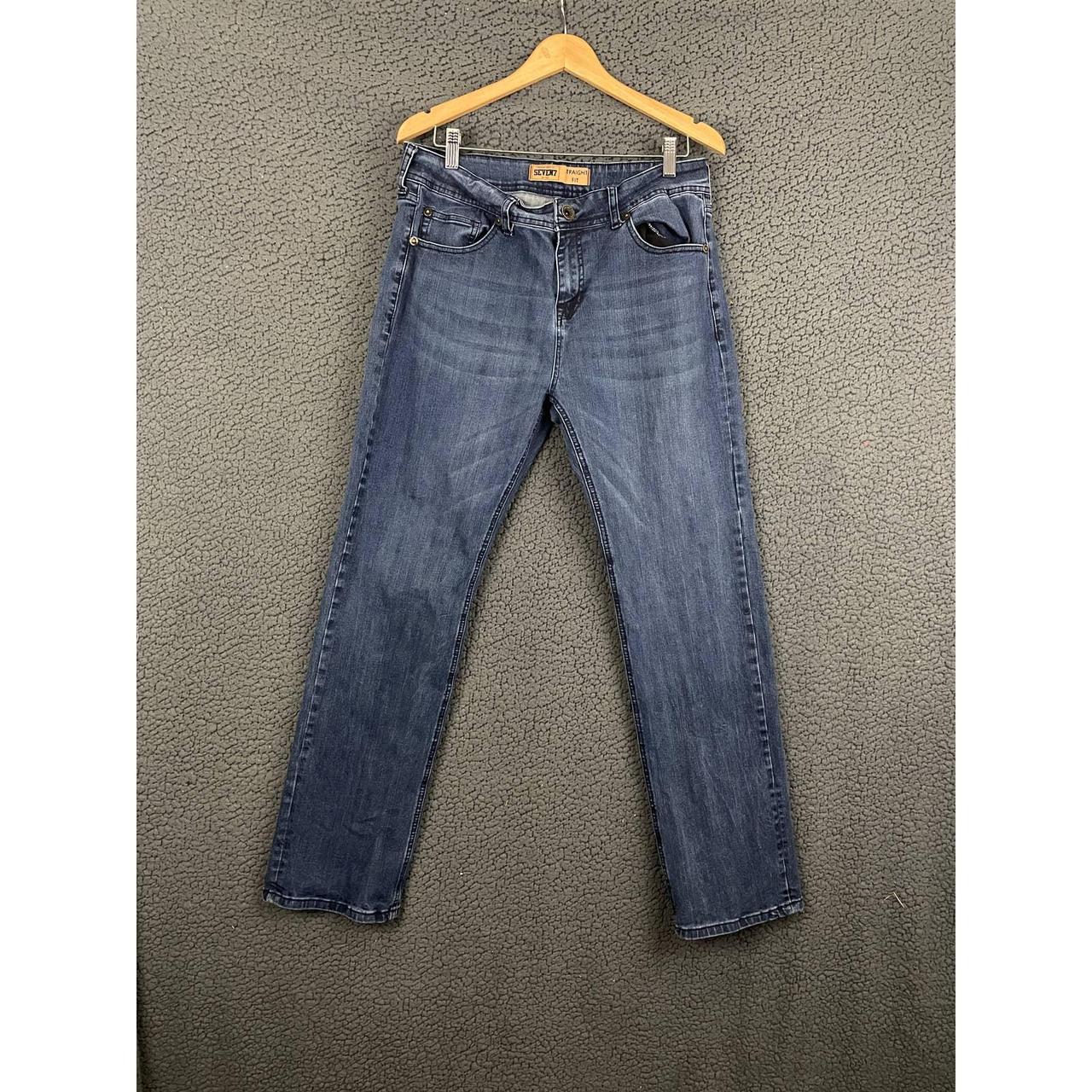Seven7 Men's Blue Jeans | Depop