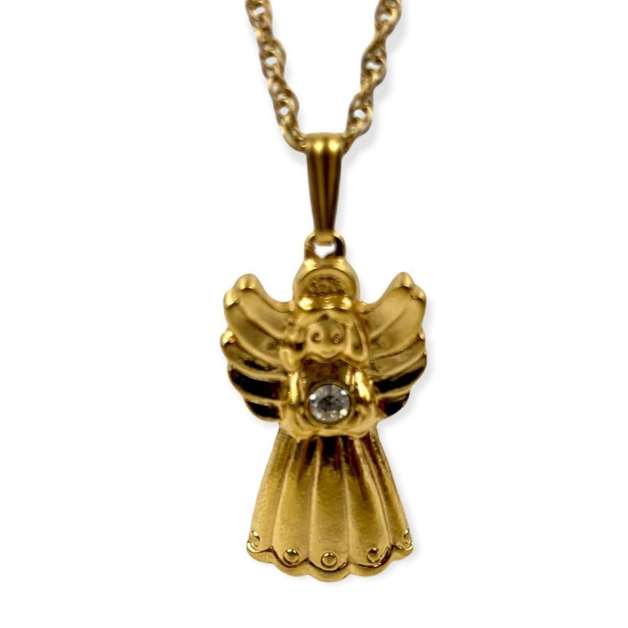 Avon deals angel necklace