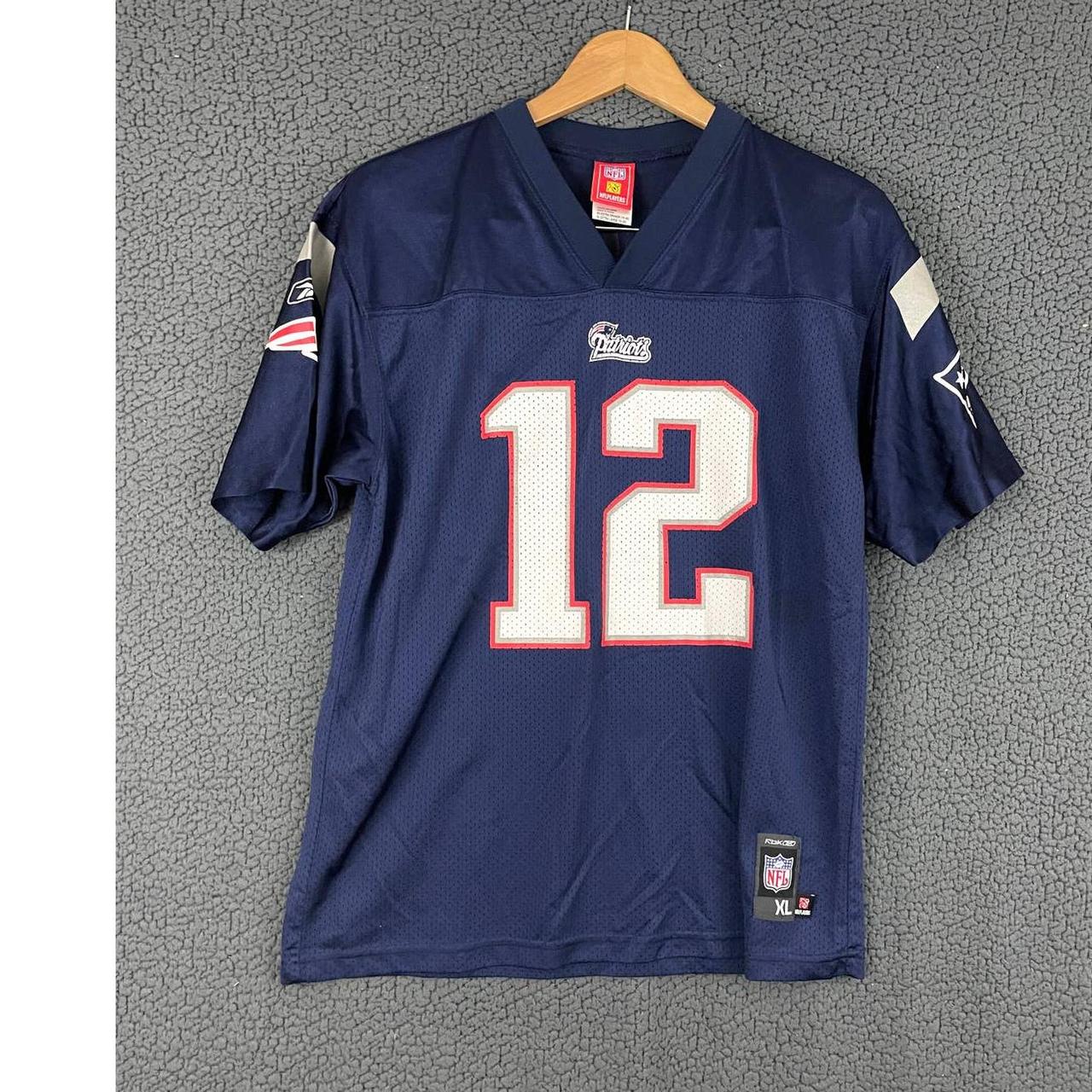 Tom Brady Youth New England Patriots Blue Jersey