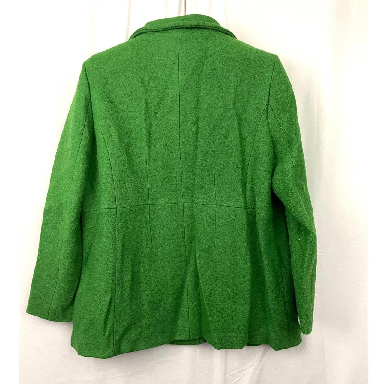 Lands end green coat best sale