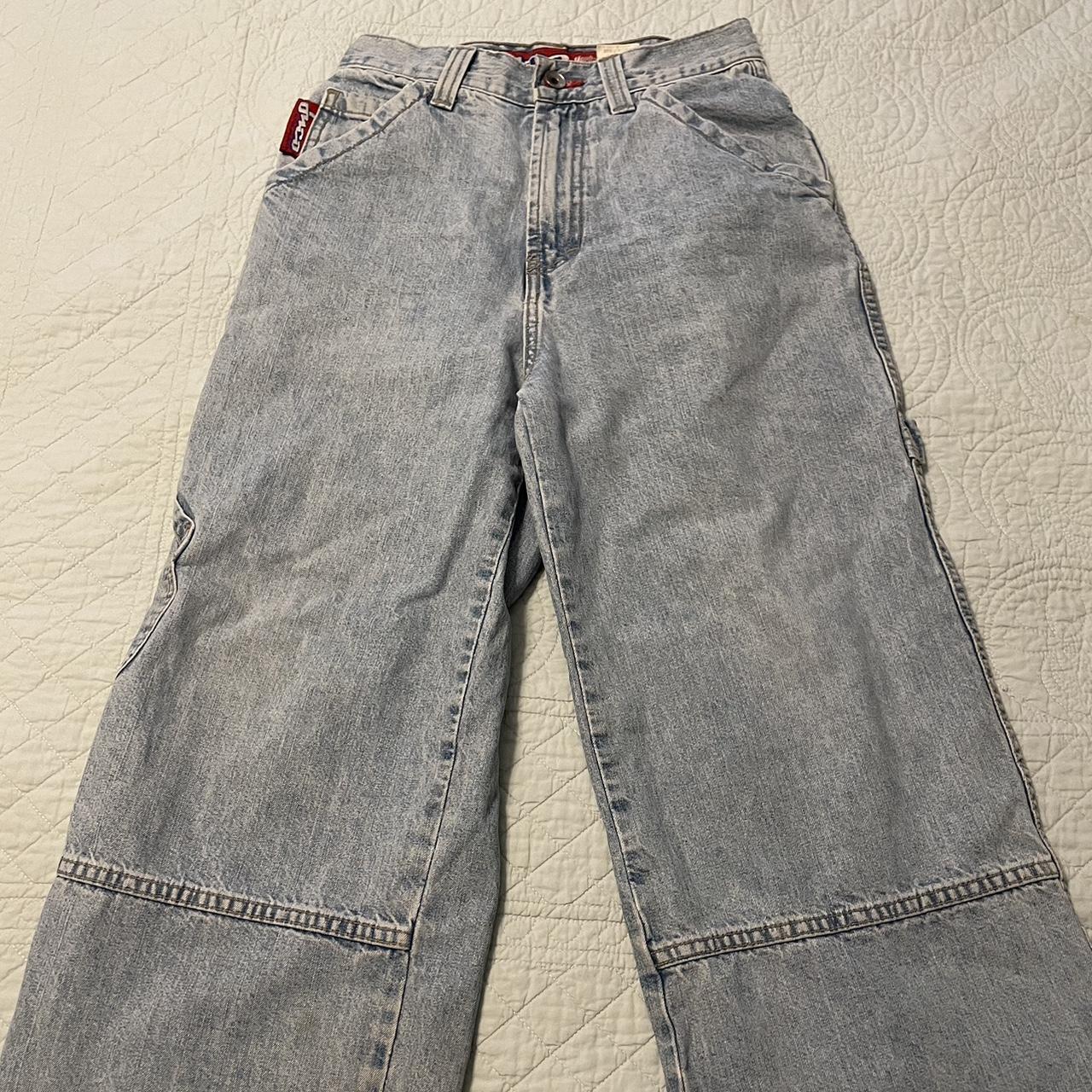 Jnco jeans! super cute, no flaws size 12 (would fit... - Depop