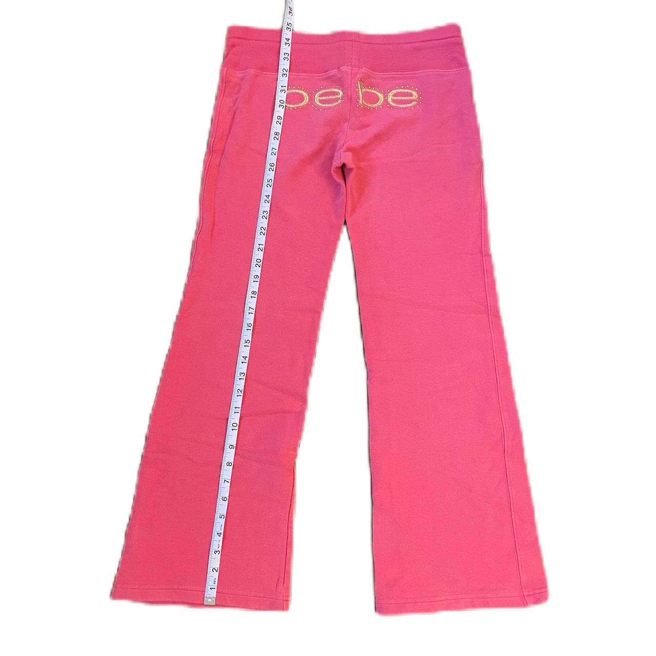 Bebe Women's Pink and Gold Joggers-tracksuits