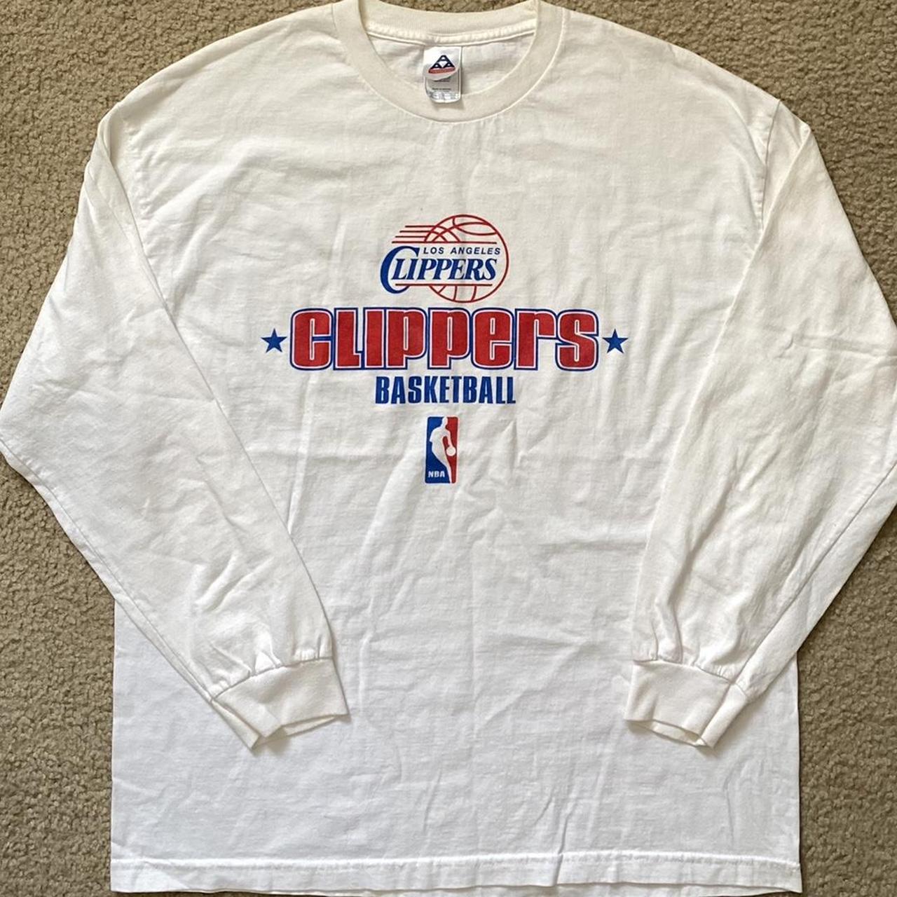 Vintage Graphic T Shirt Large NBA Long Sleeve LA - Depop