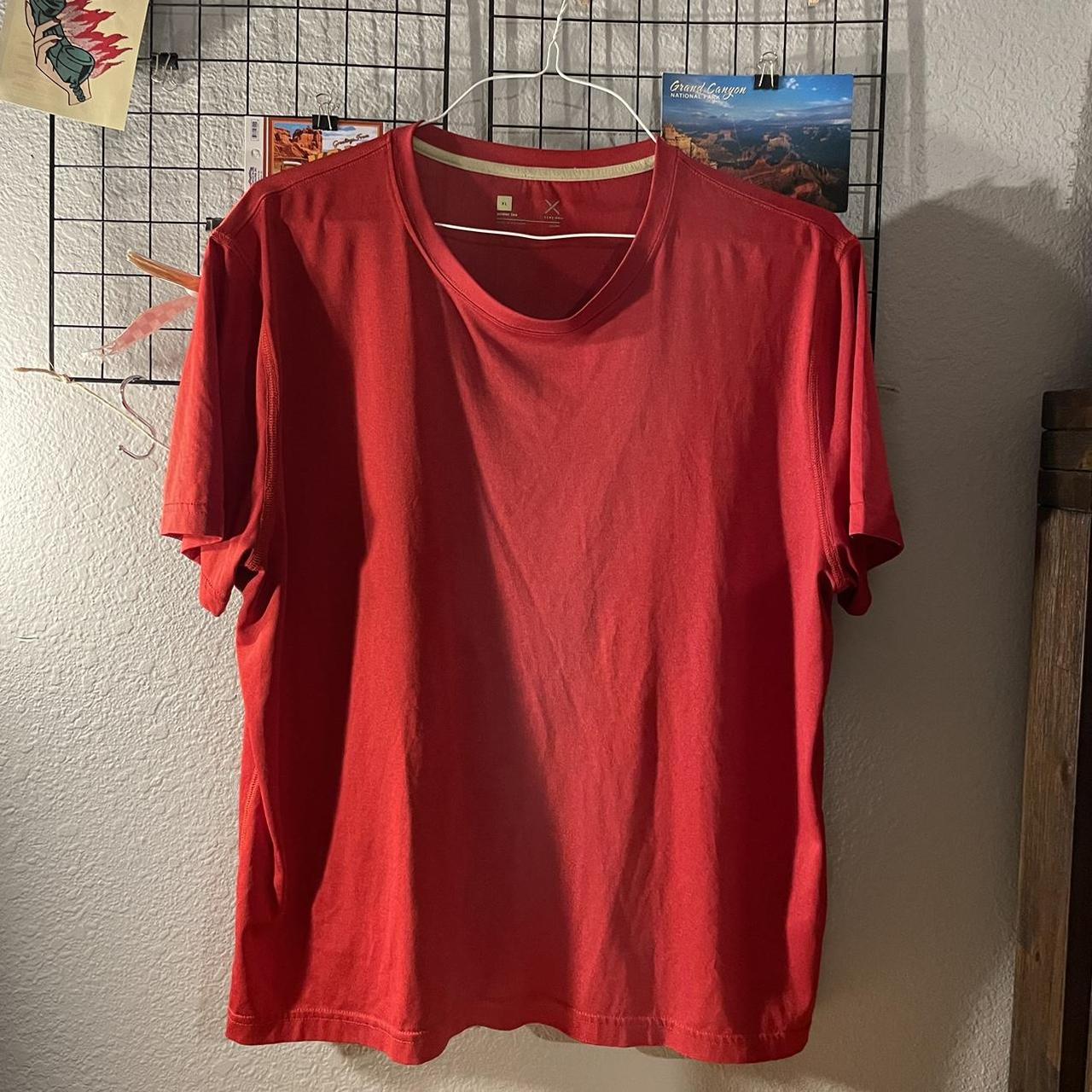 Xersion Men's Red T-shirt | Depop