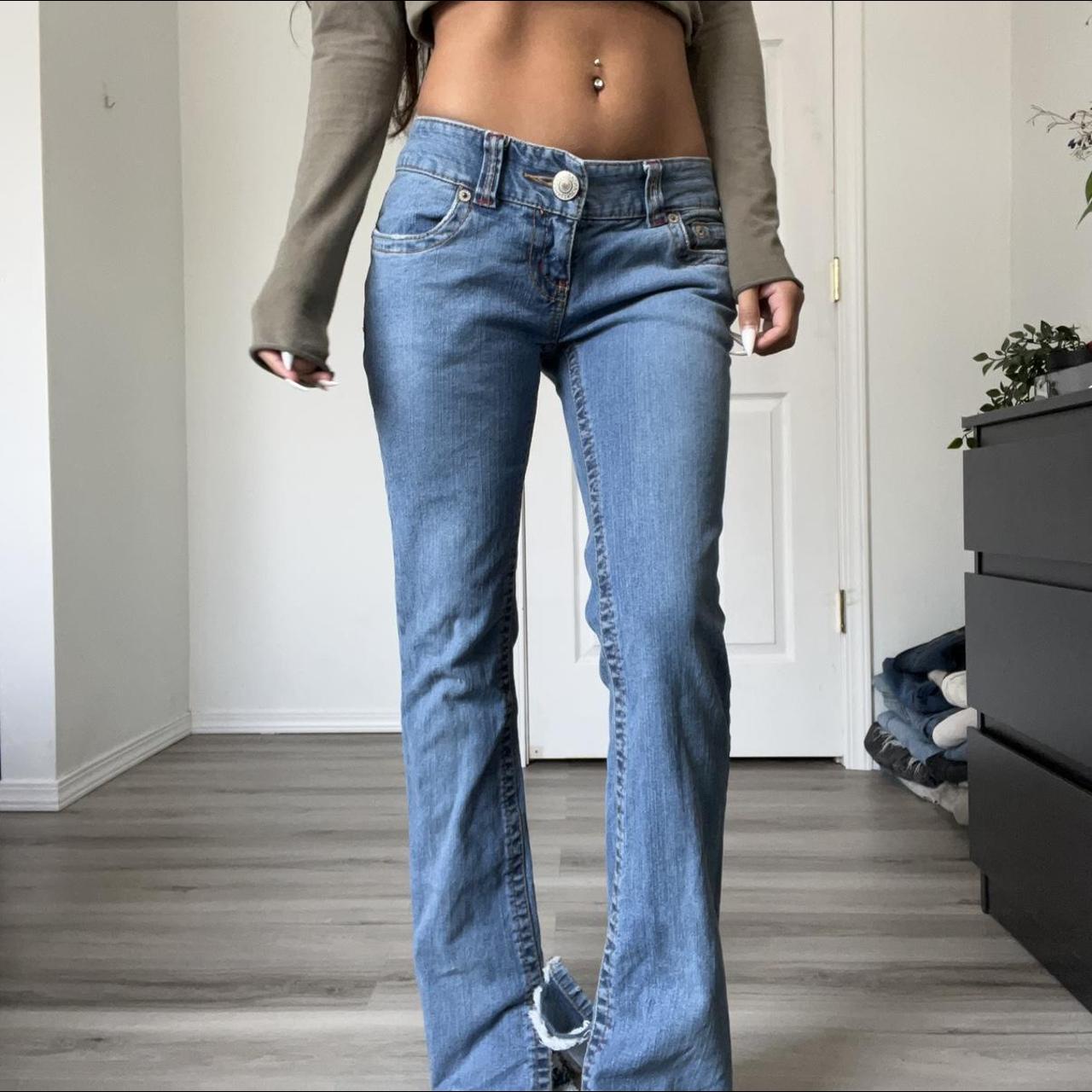 Vintage/y2k Low Rise Jeans I love these jeans, so... - Depop