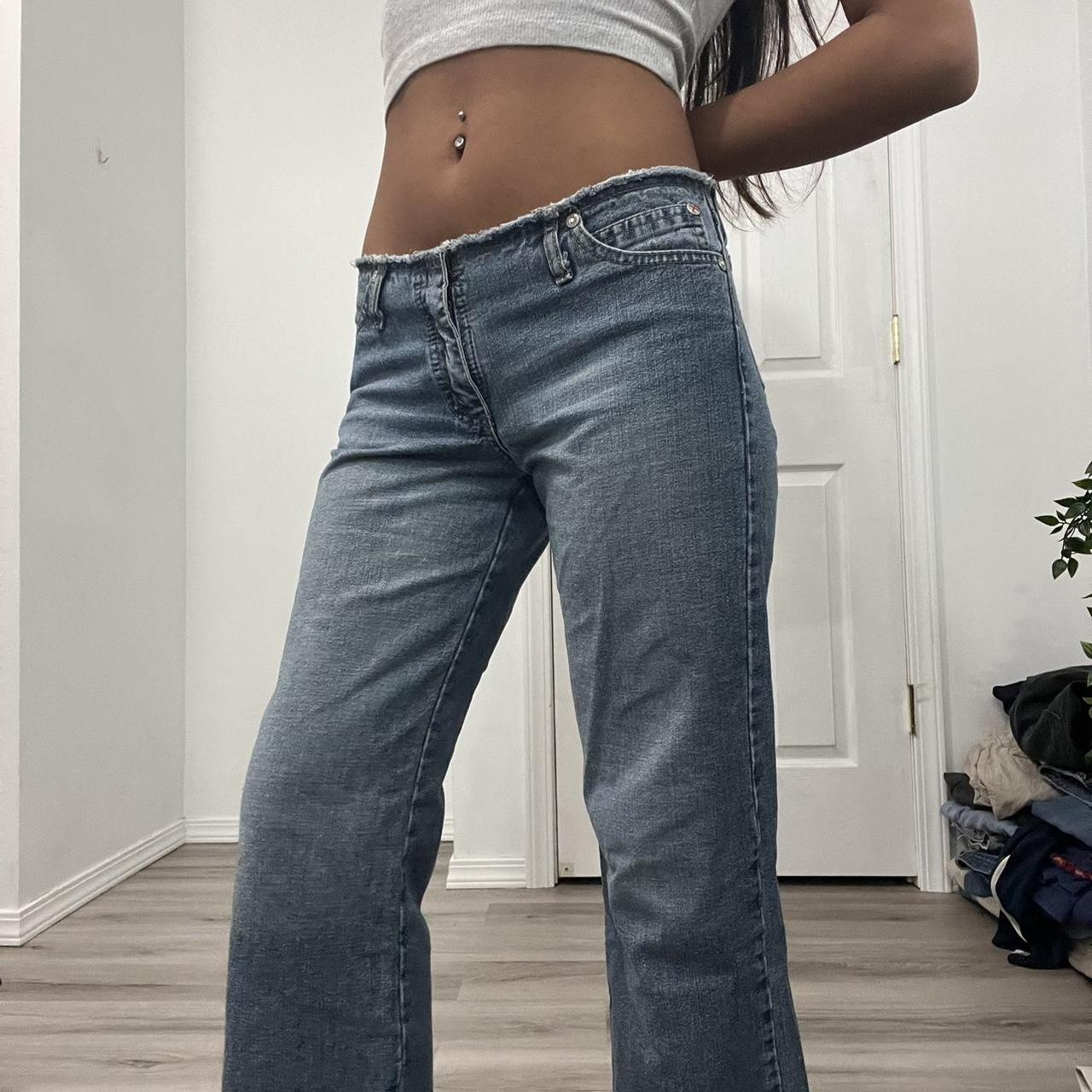 Vintage/y2k Low Rise Jeans I love these jeans, so... - Depop