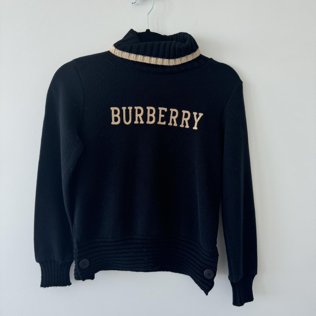 Burberry sweater vintage hotsell