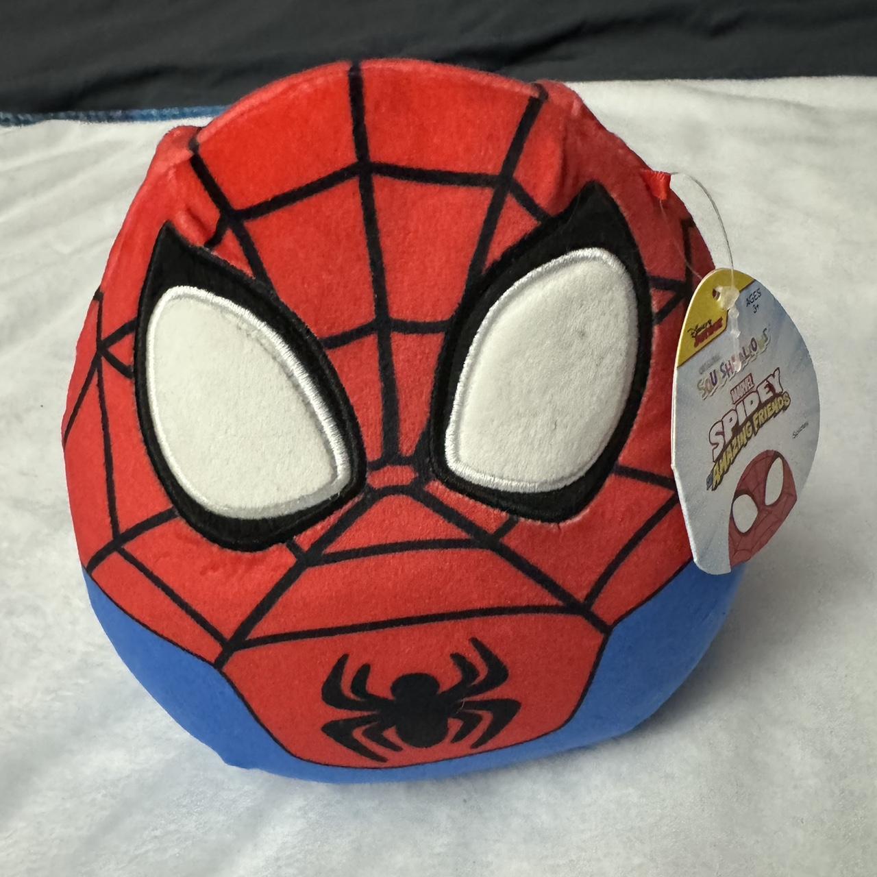 Baby SpiderMan squishmallow from Disney SpiderMan Depop