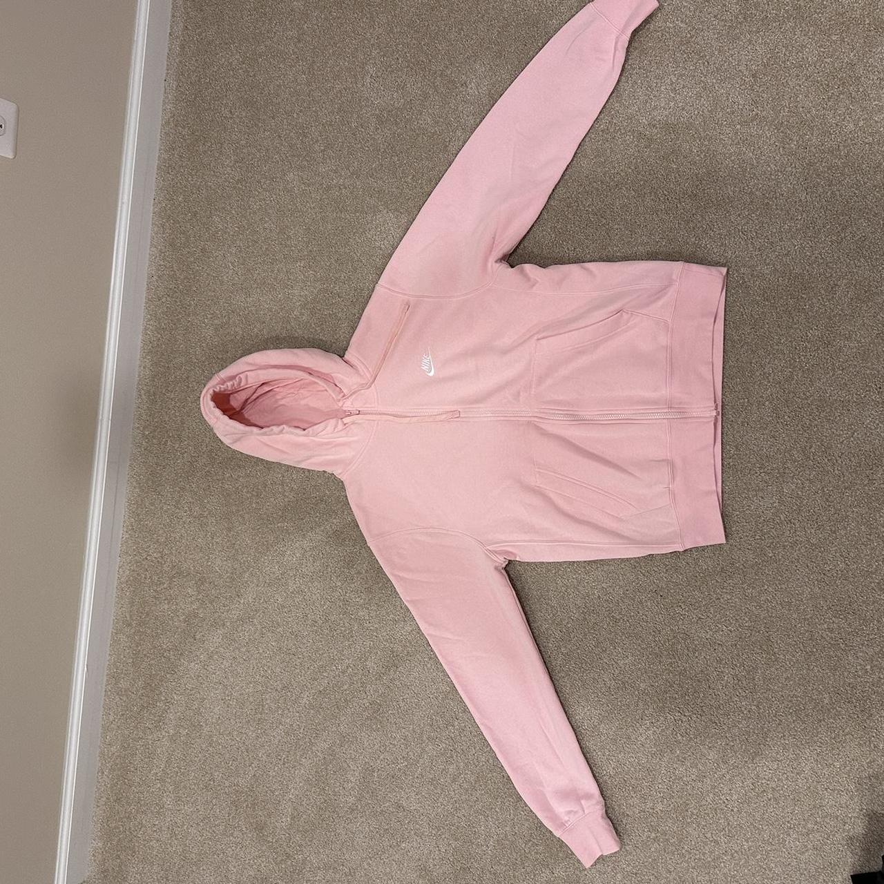 men nike hoodie pink