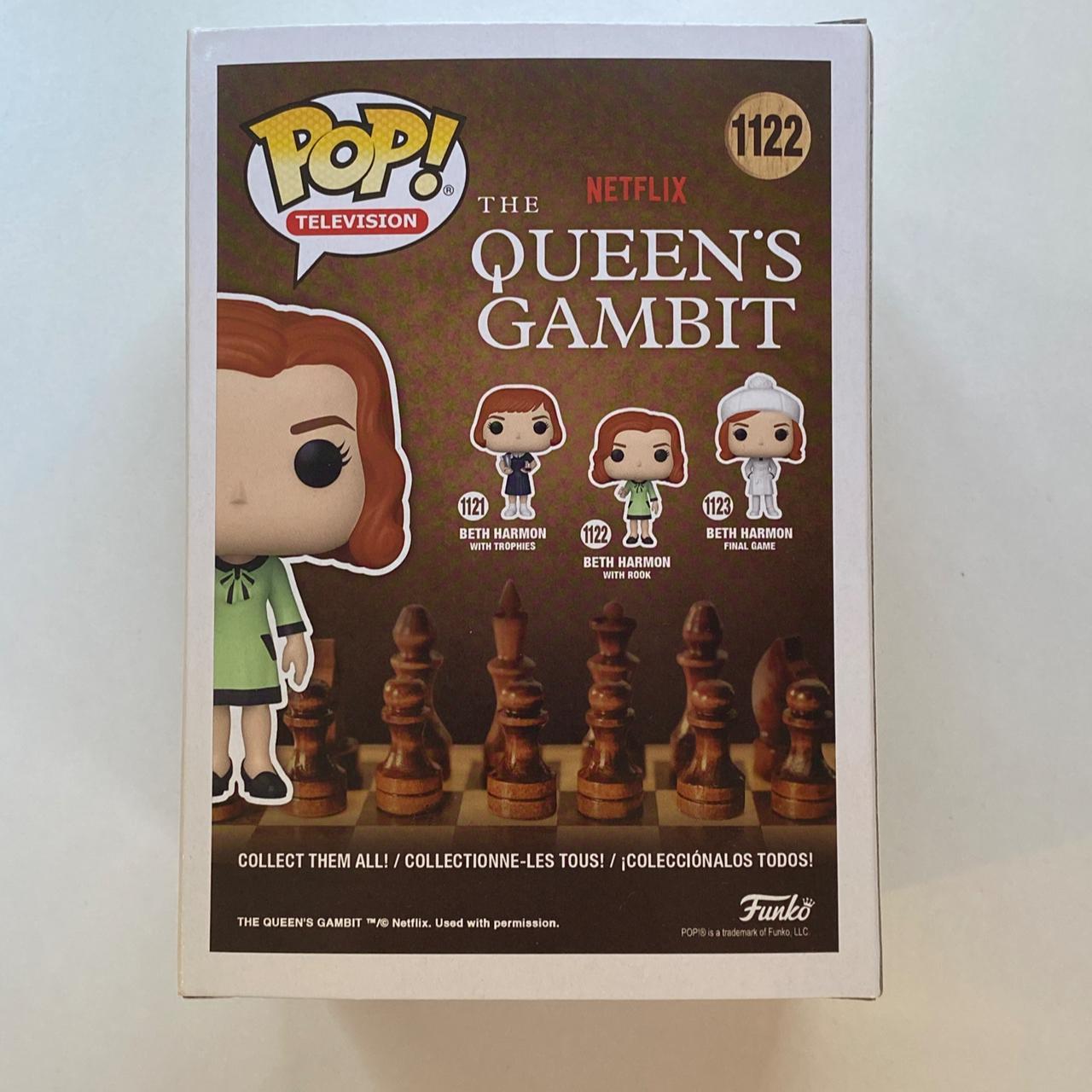 Totem funko pop beth harmon o gambito da rainha