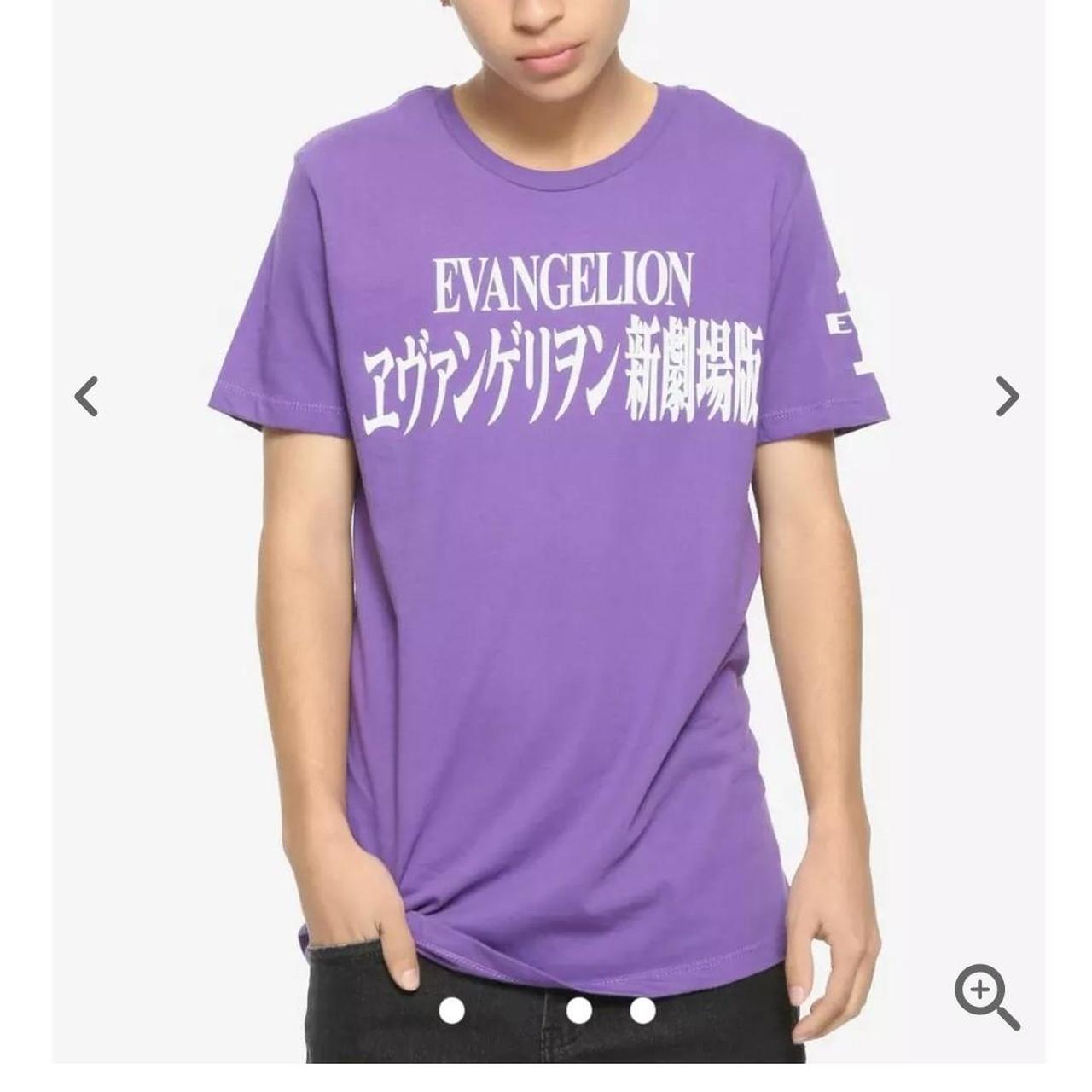 evangelion shirt hot topic