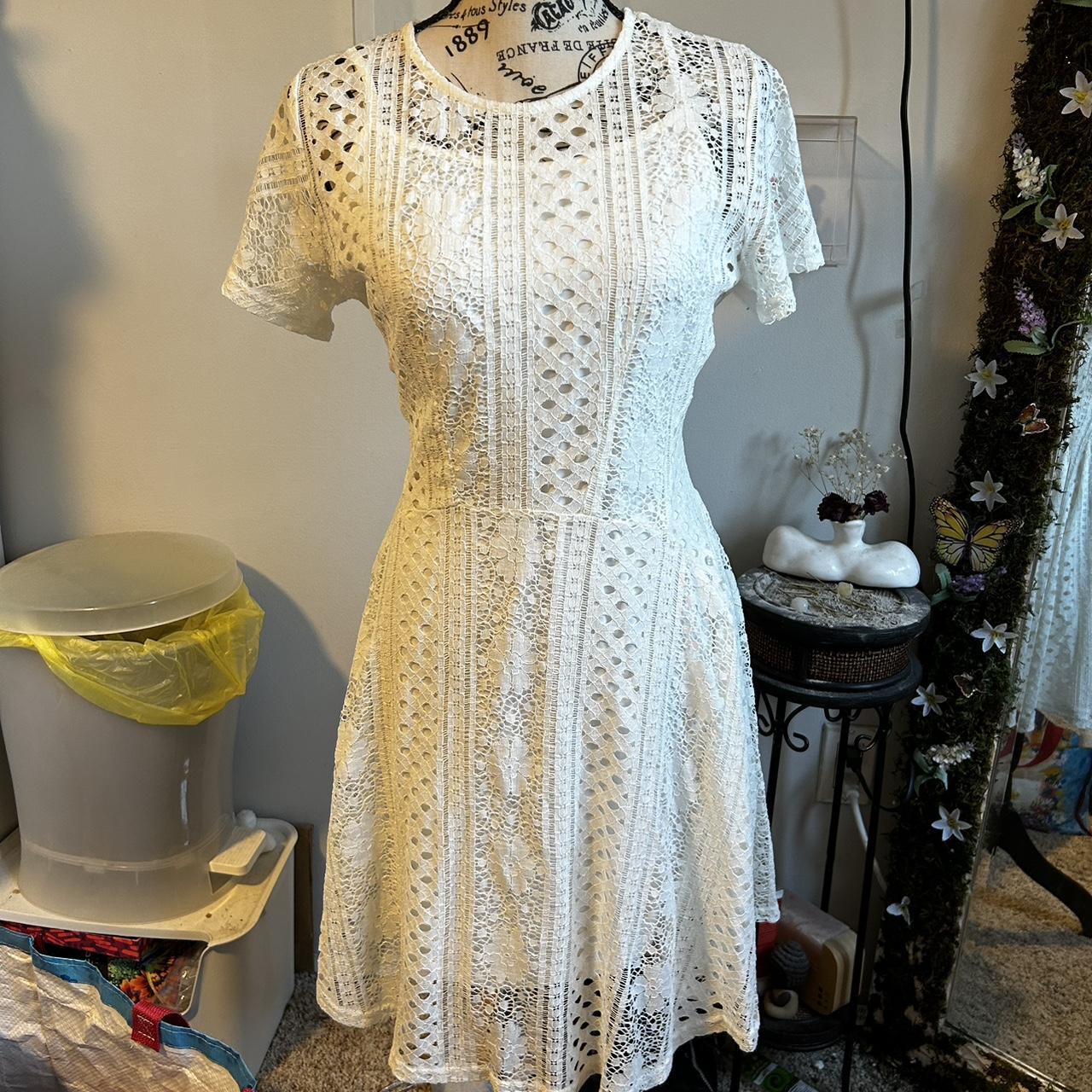 American rag 2025 white dress