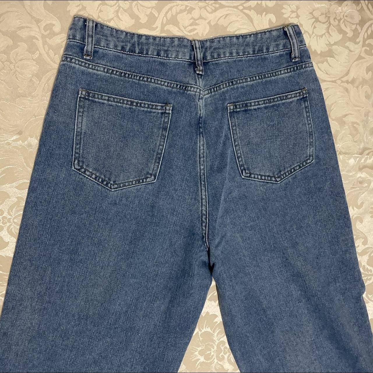 HIGH WAISTED WIDE STRAIGHT LEG JEANS these ARE... - Depop