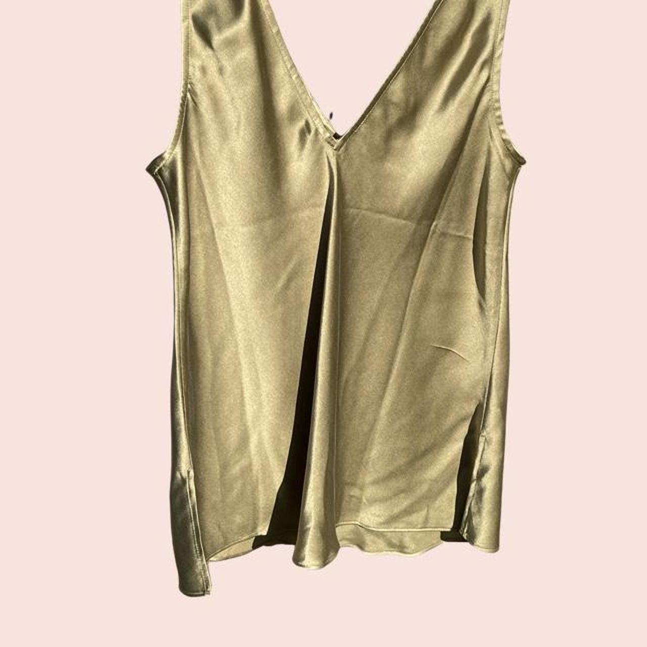 J.Crew Women's Green and Khaki Vest (3)