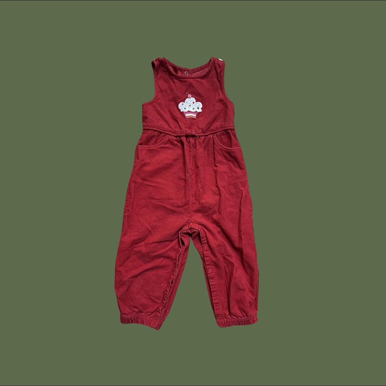 Gymboree Red and White Jumpsuit