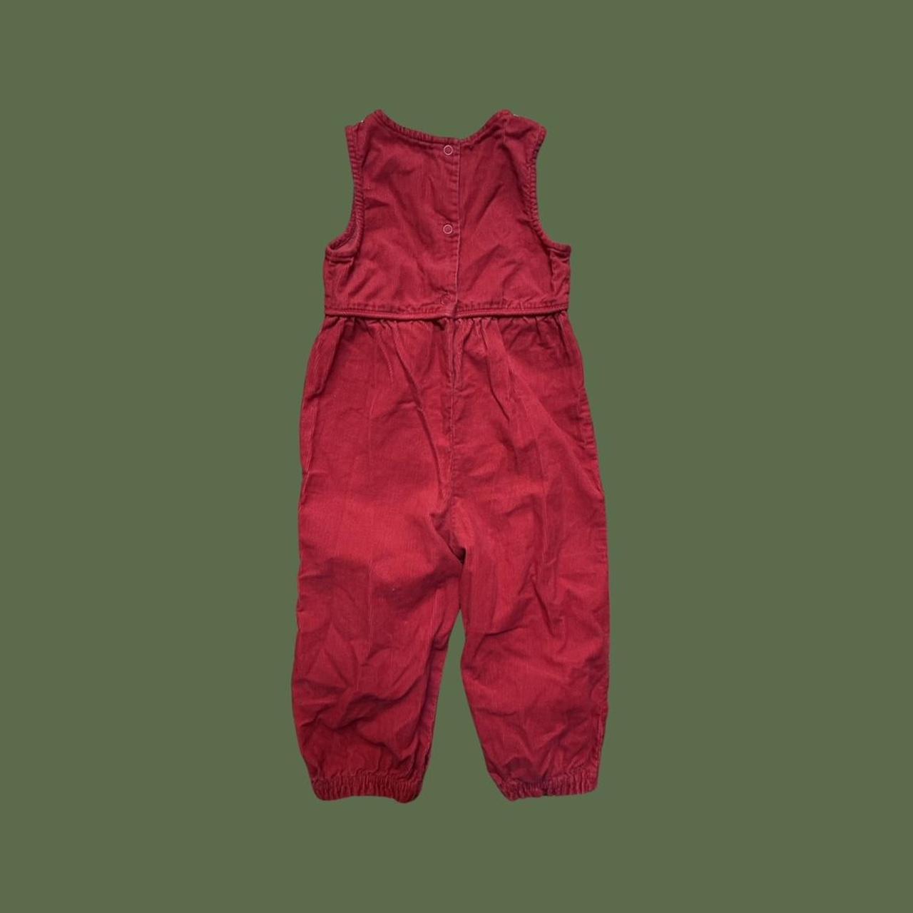 Gymboree Red and White Jumpsuit (2)