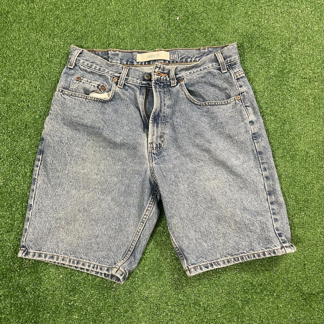 Vintage GAP Jean Shorts Size 32 Depop