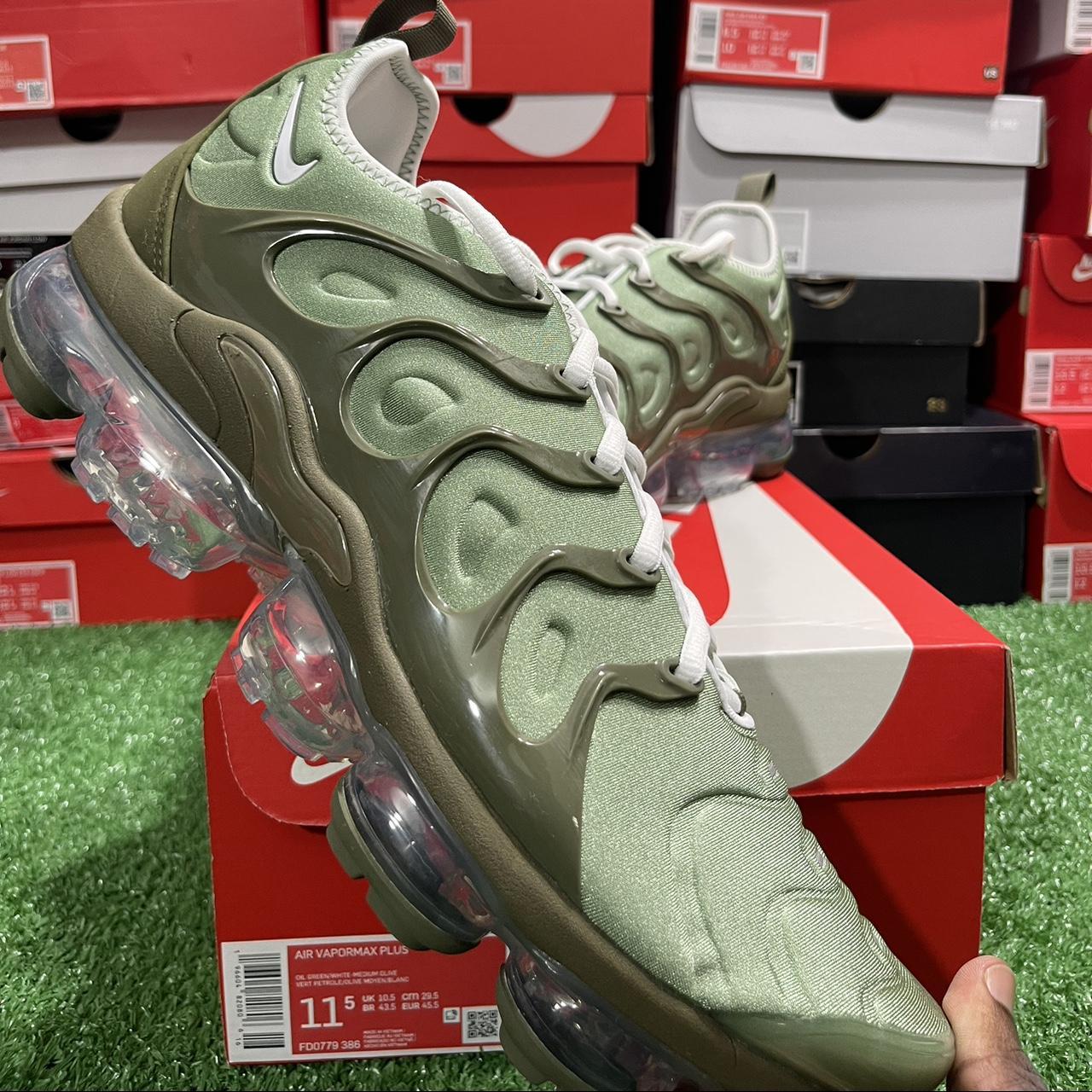 Nike Air VaporMax Plus Oil Green Men's - FD0779-386 - US