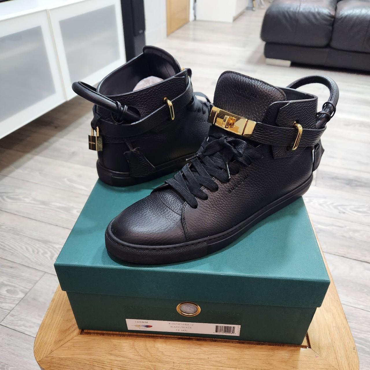 Black cheap buscemi sneakers