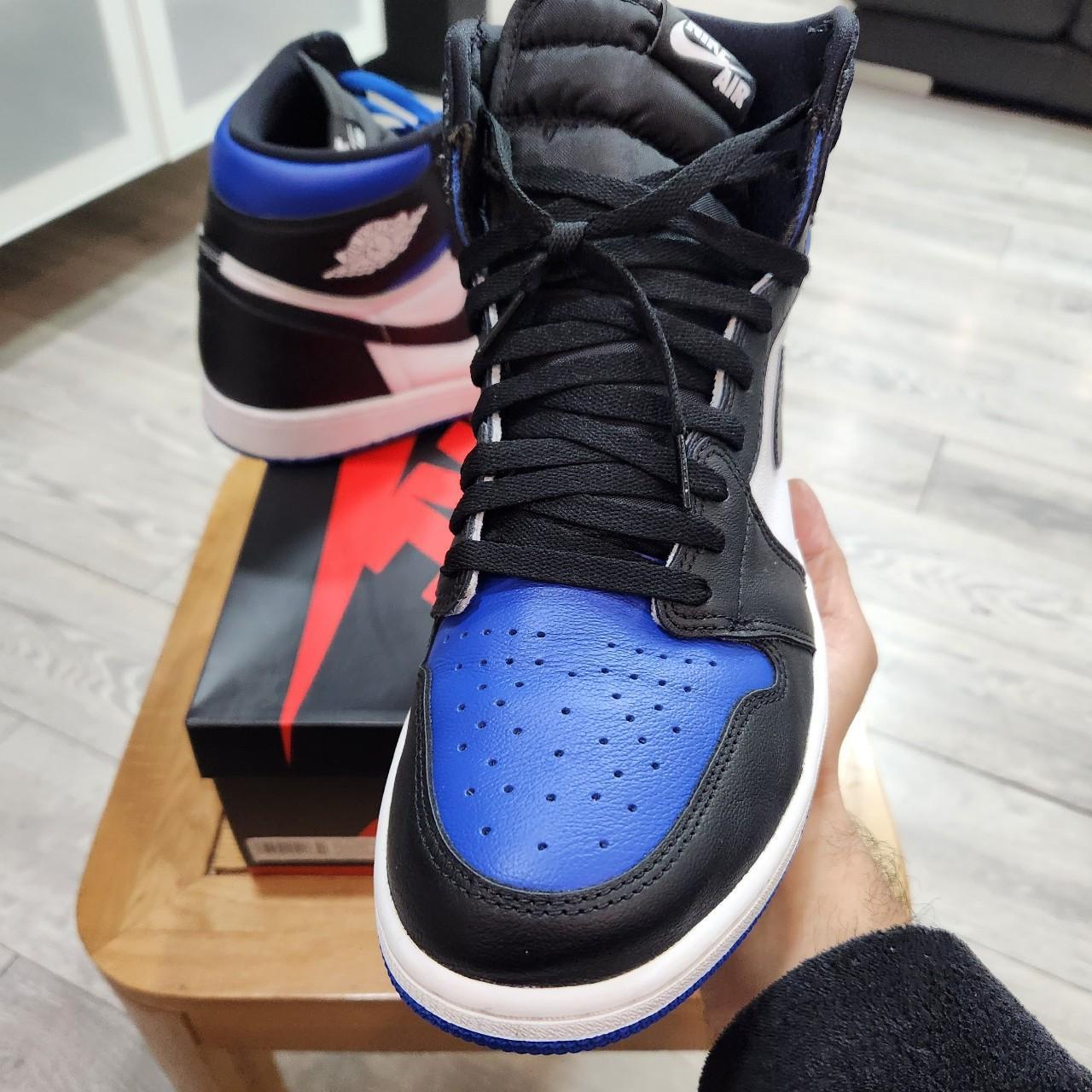 jordan 1 royal toe tag
