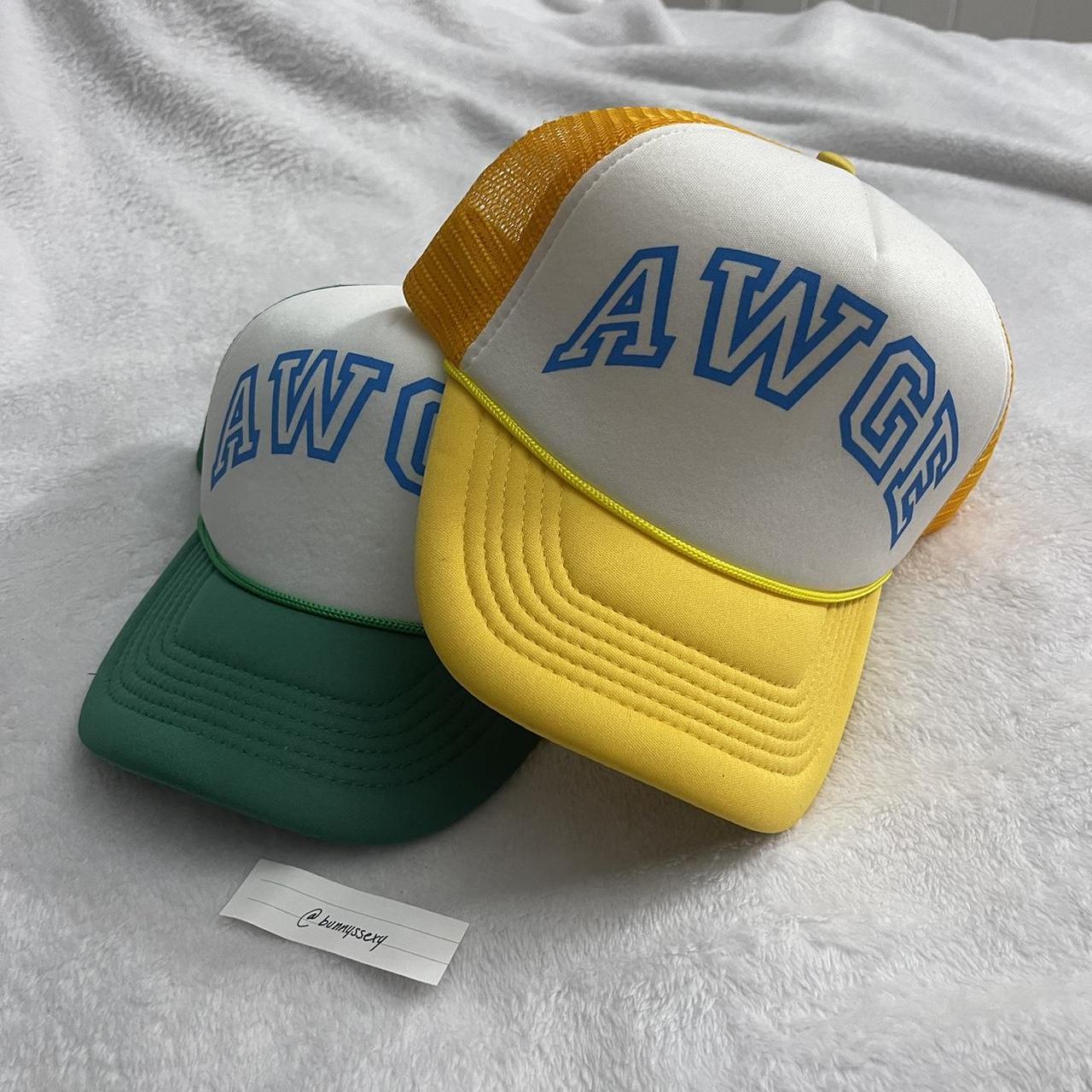 NEW NEW NEW A$AP ROCKY AWGE TRUCKER HATS in Yellow &... - Depop