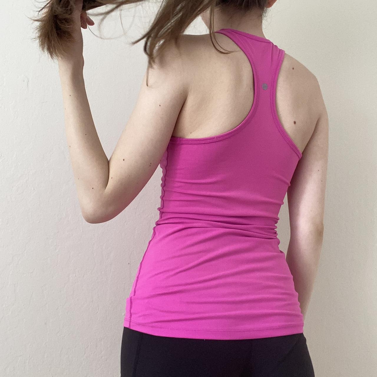 hot pink workout tank top ˚. please note small... Depop
