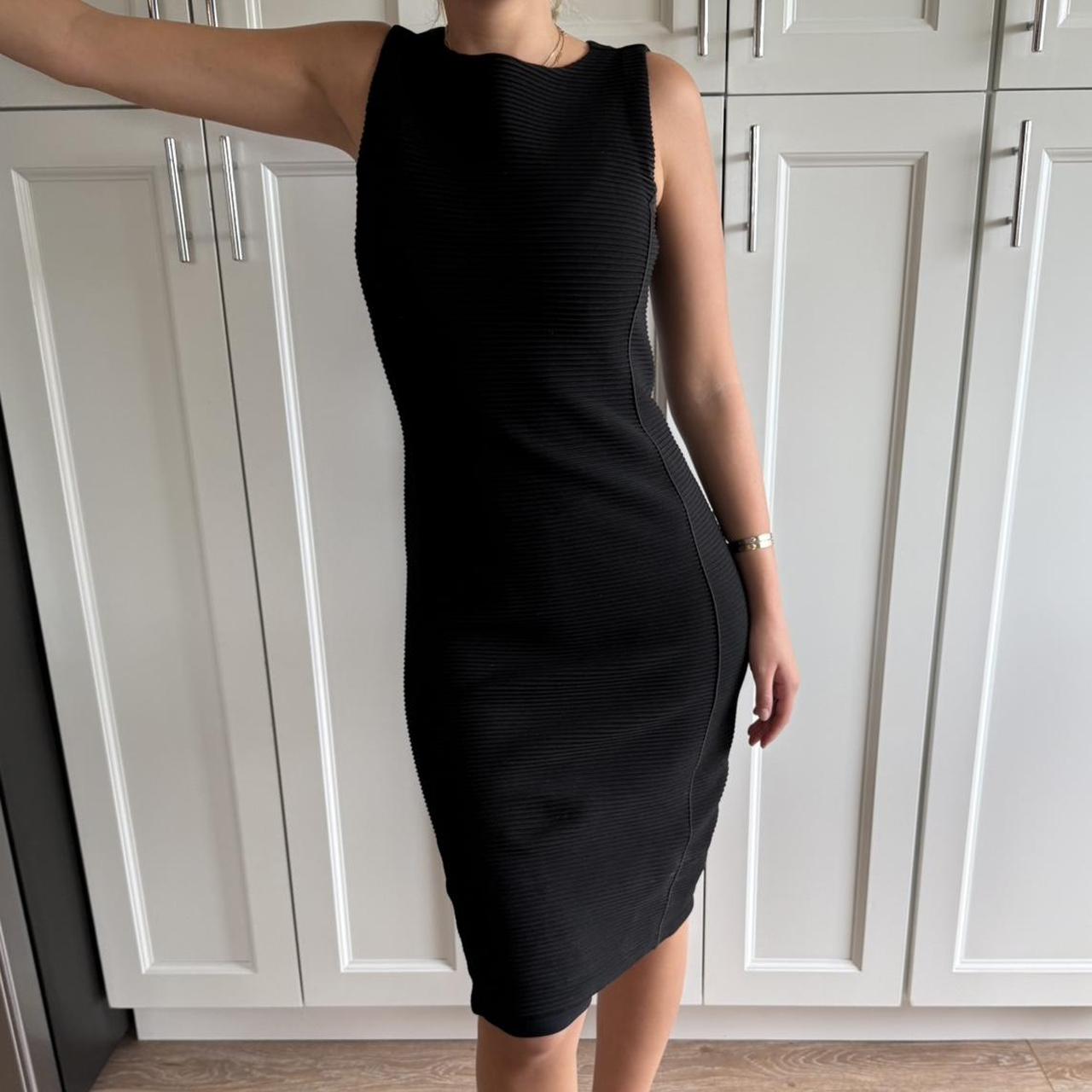 Armani Women's Bodycon Dress Black – Armani Collezioni Italy