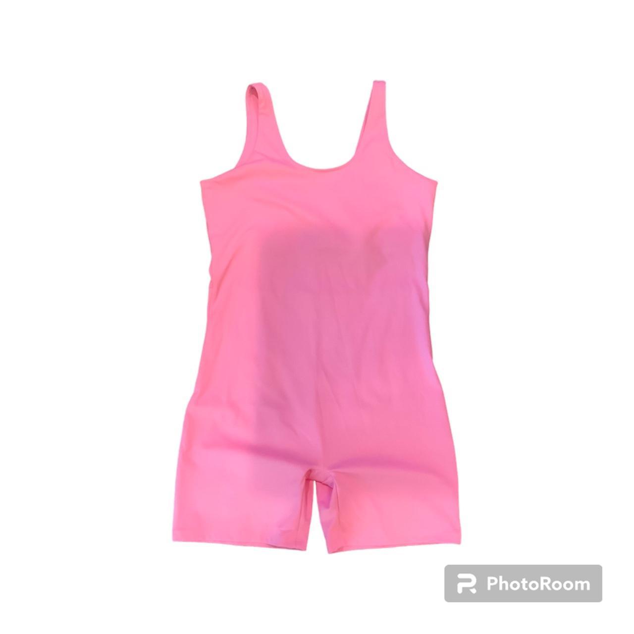 Girlfriend Collective Women's Pink Playsuit-romper
