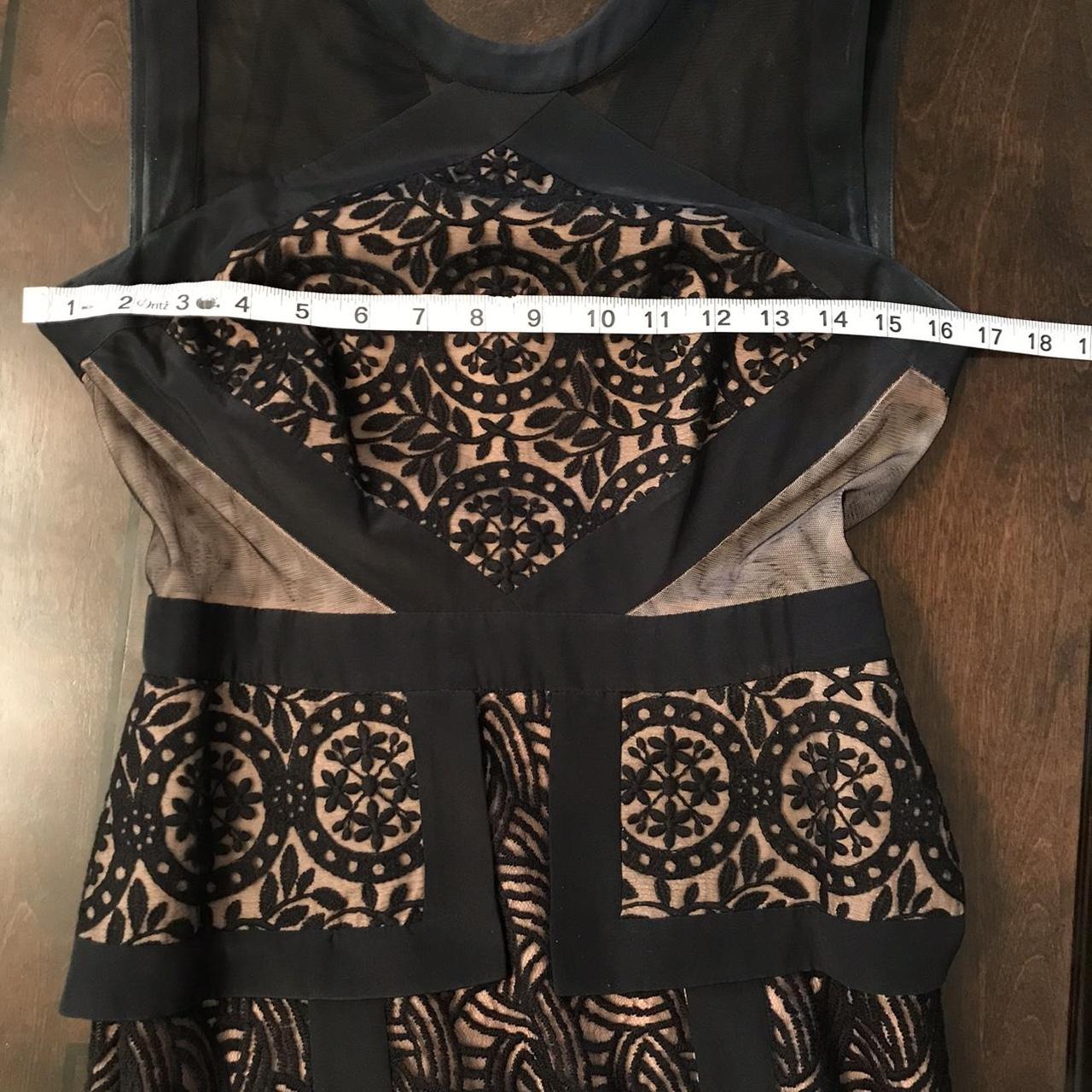 Bcbg lace black dress best sale