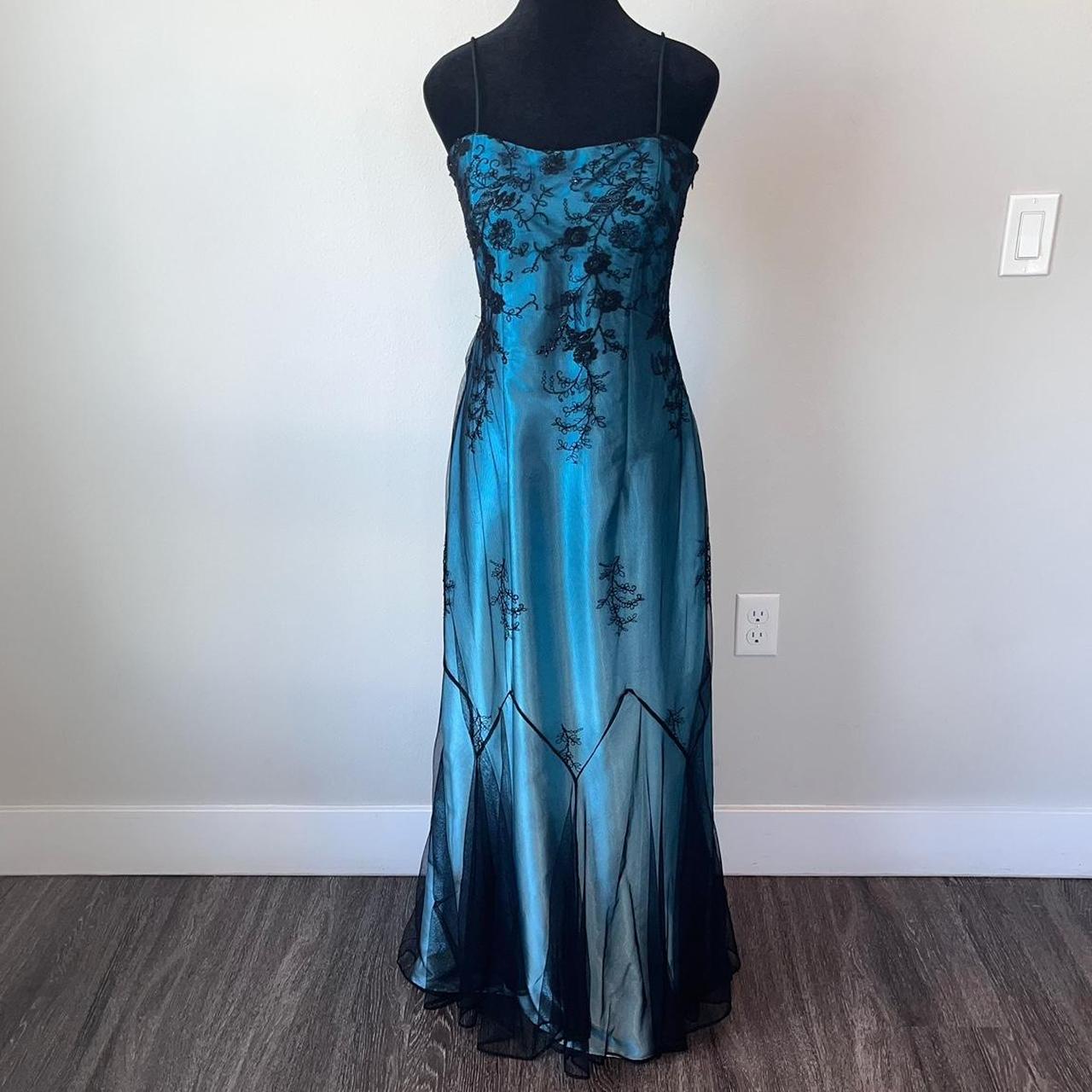 Blue clearance 90s dress