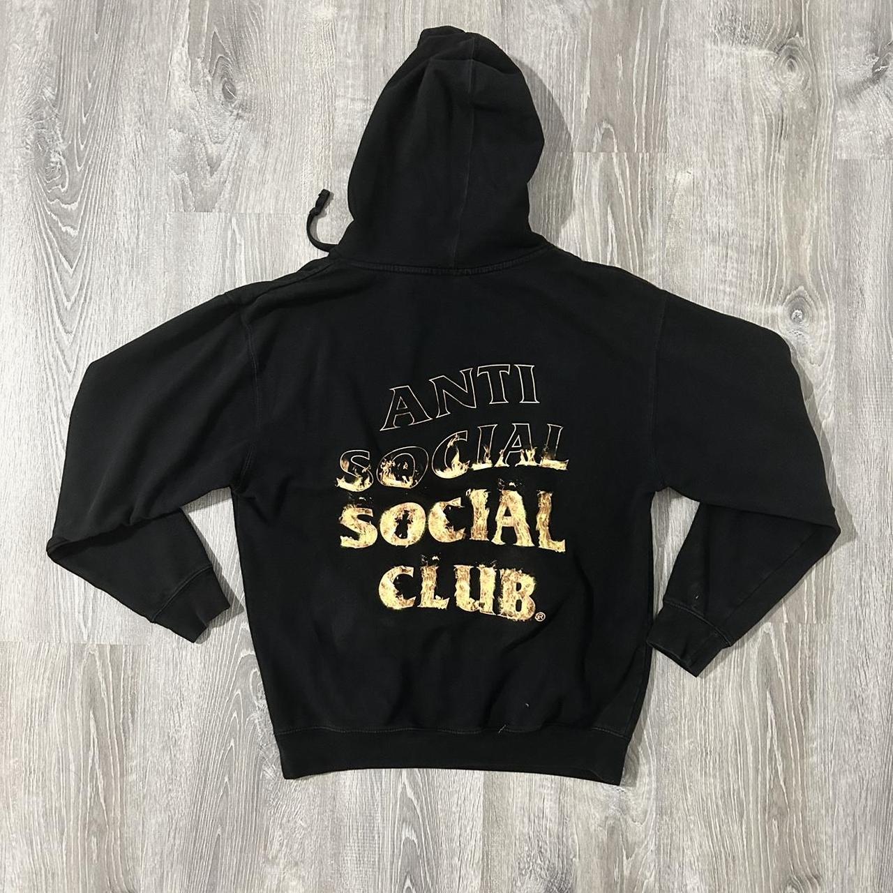 Anti Social Social Club Men's Black Hoodie (3)