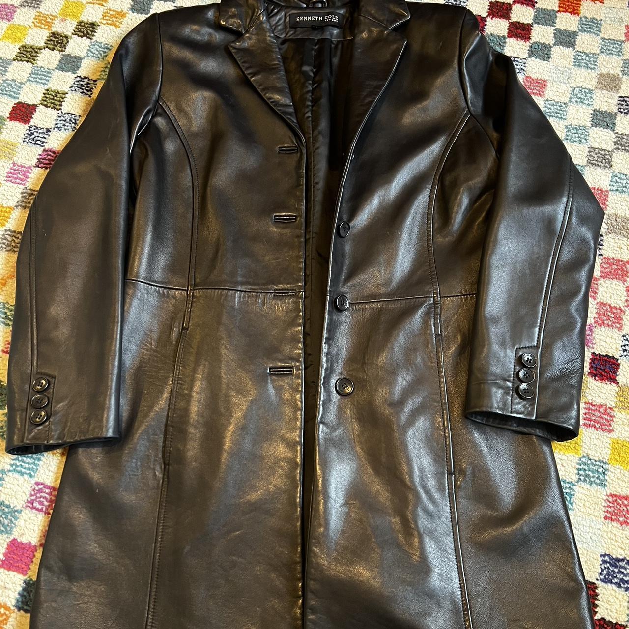 Kenneth Cole Women's Black Jacket | Depop