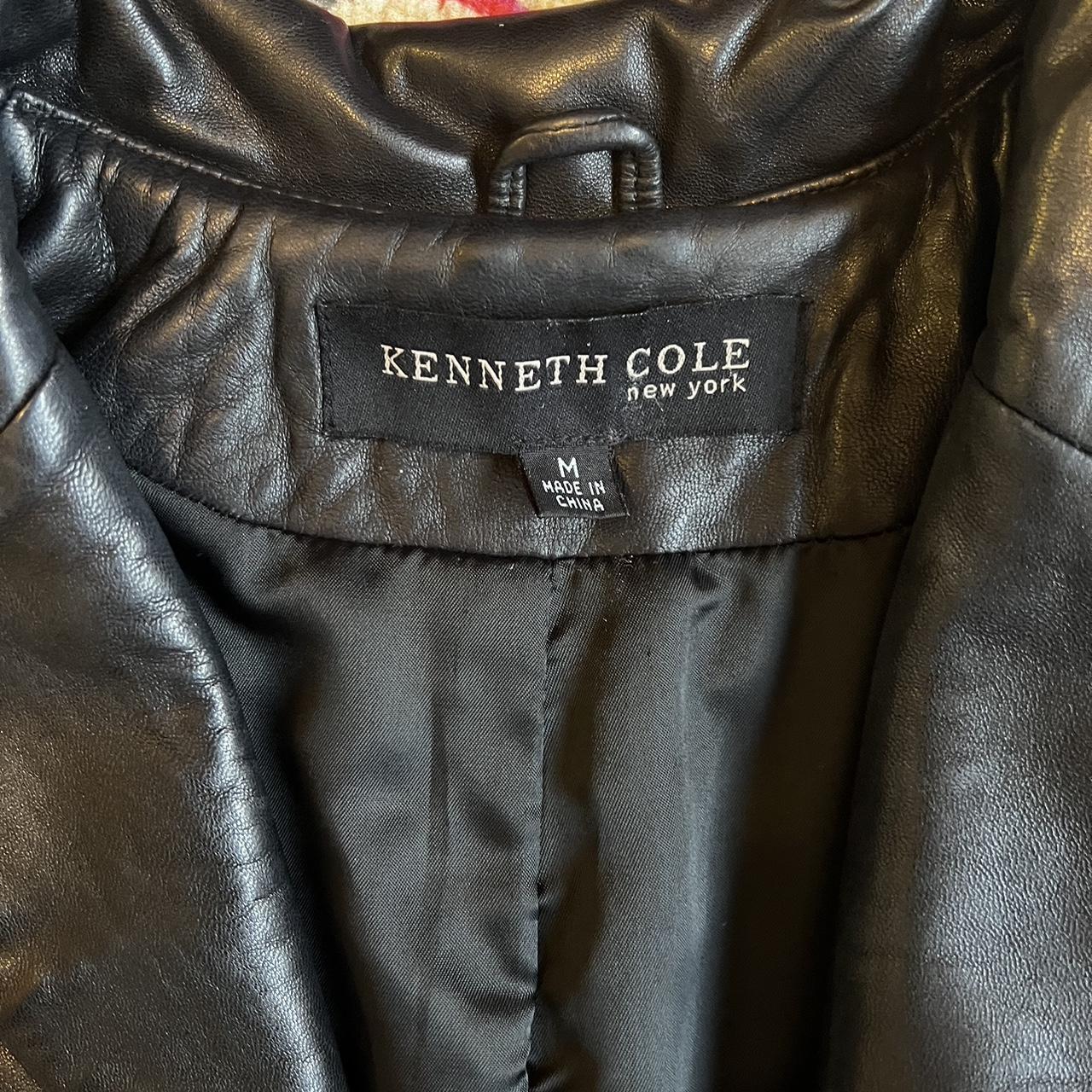 Kenneth Cole Women's Black Jacket | Depop