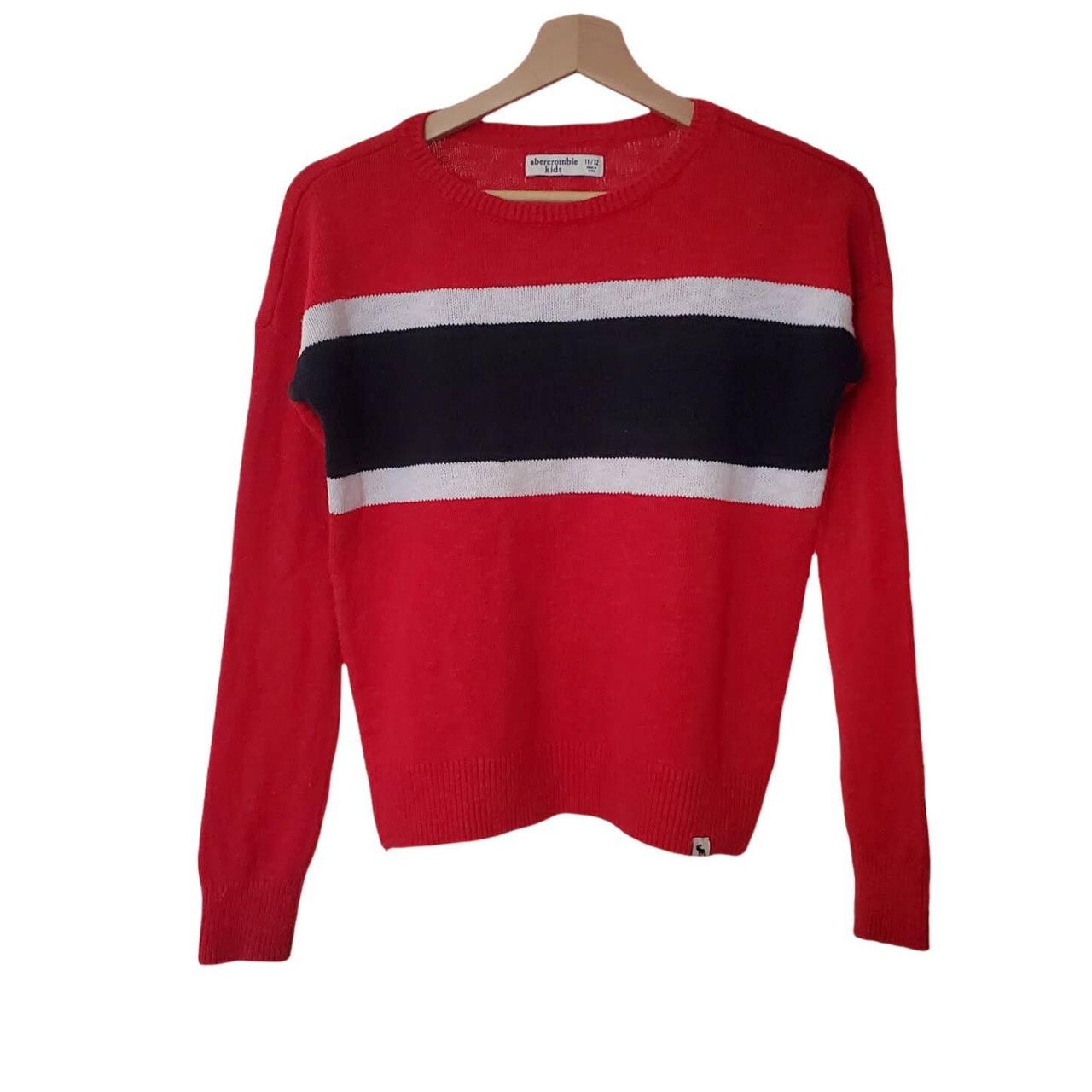 Abercrombie hot sale red sweater