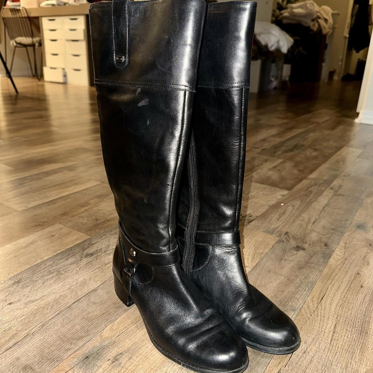 vintage bandolino knee high boots ️ So trendy and... - Depop