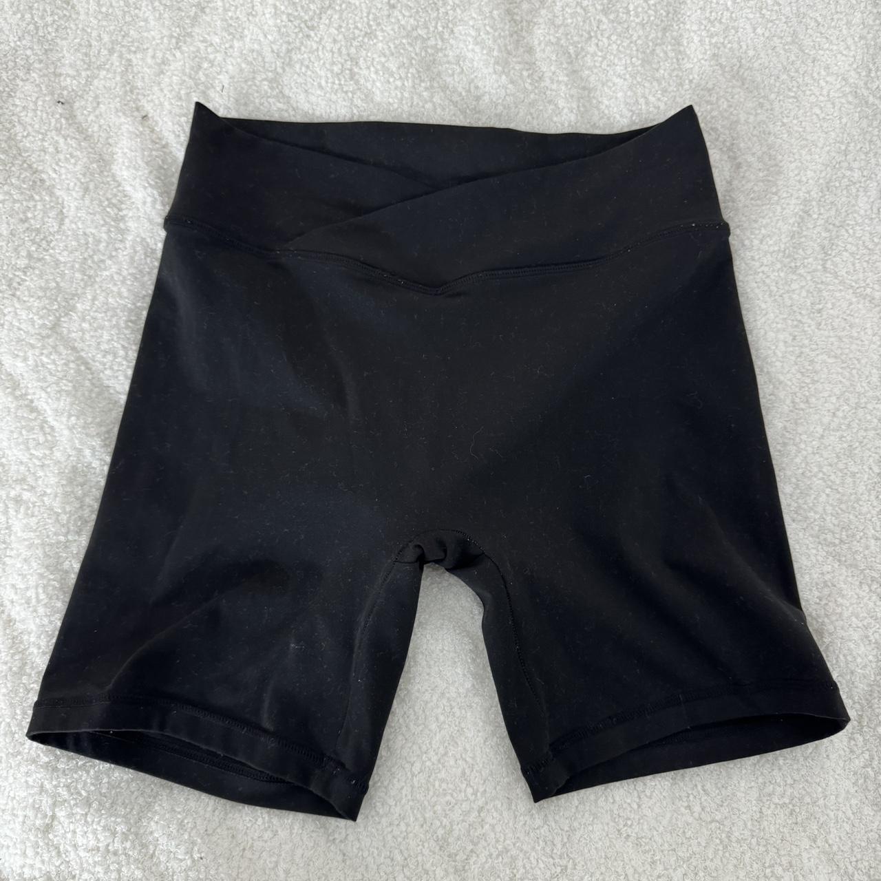 Elite eleven black cross over shorts - size M Worn... - Depop