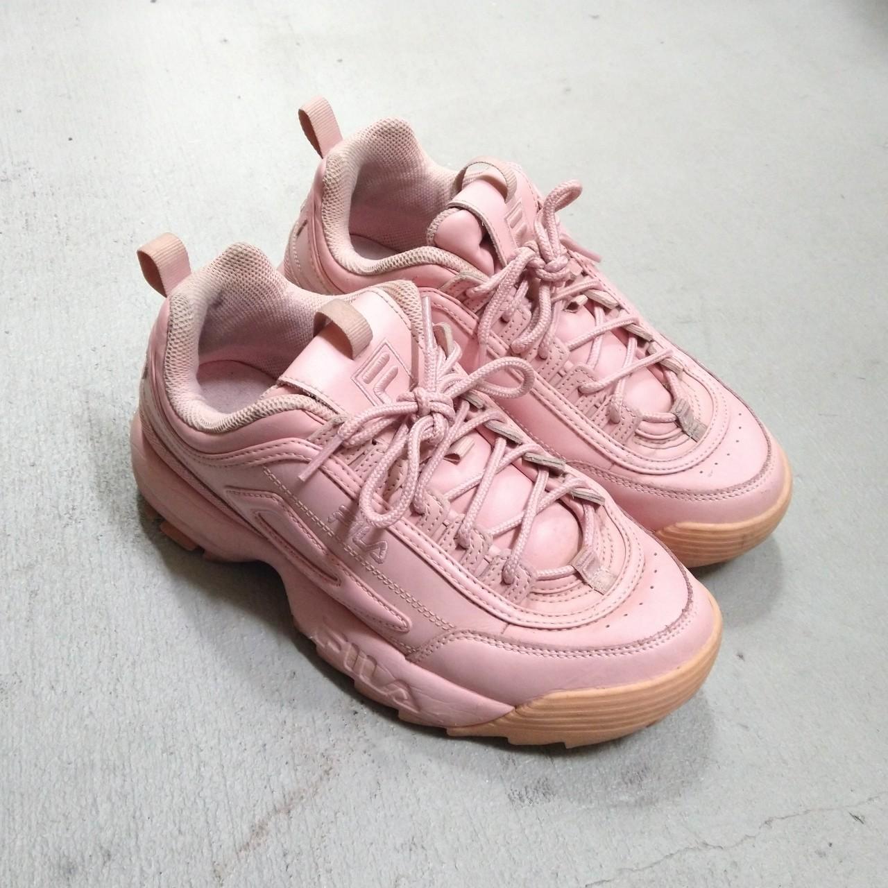 Fila Disruptor Sneakers 100 authentic Women s size Depop