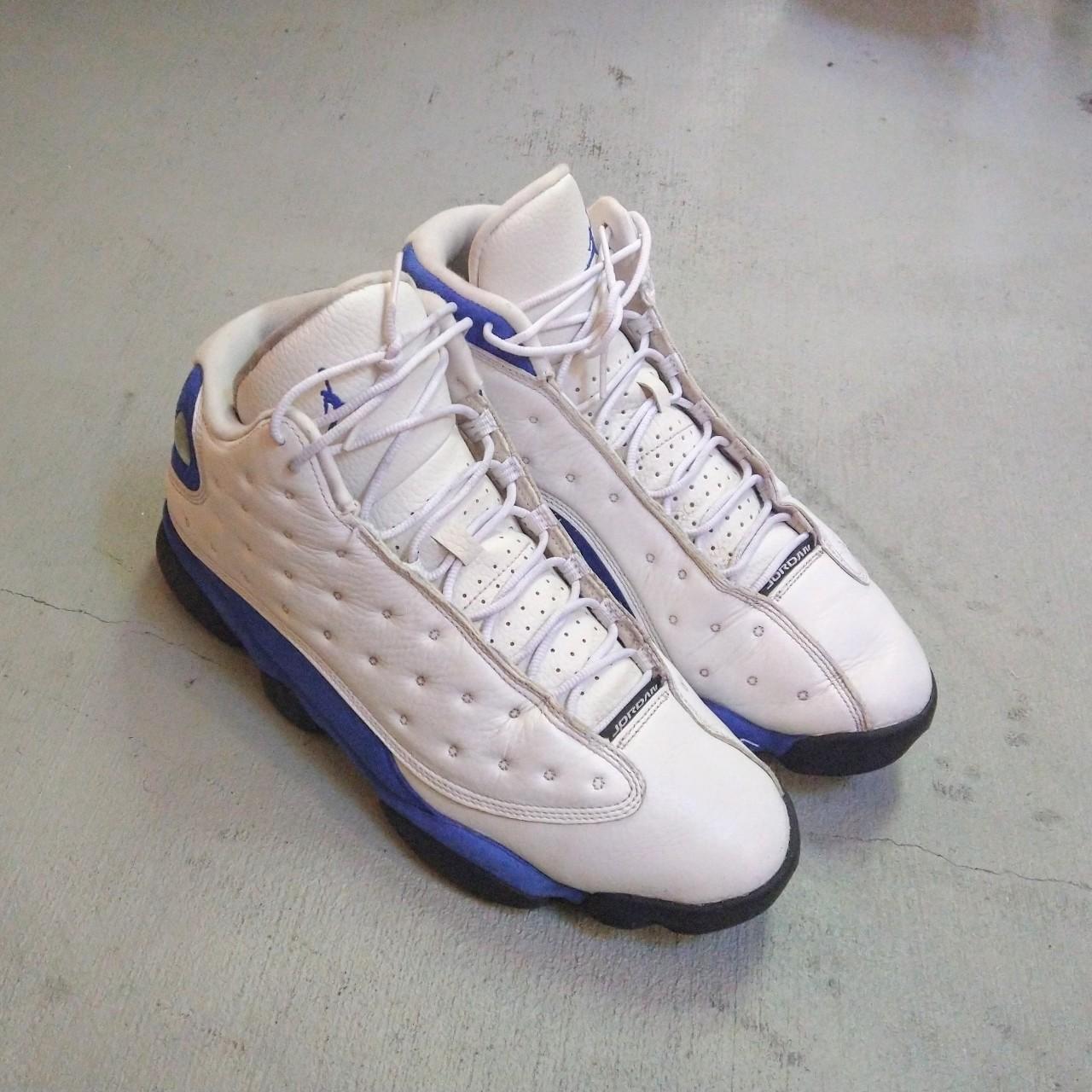 Air jordan best sale 13 white royal