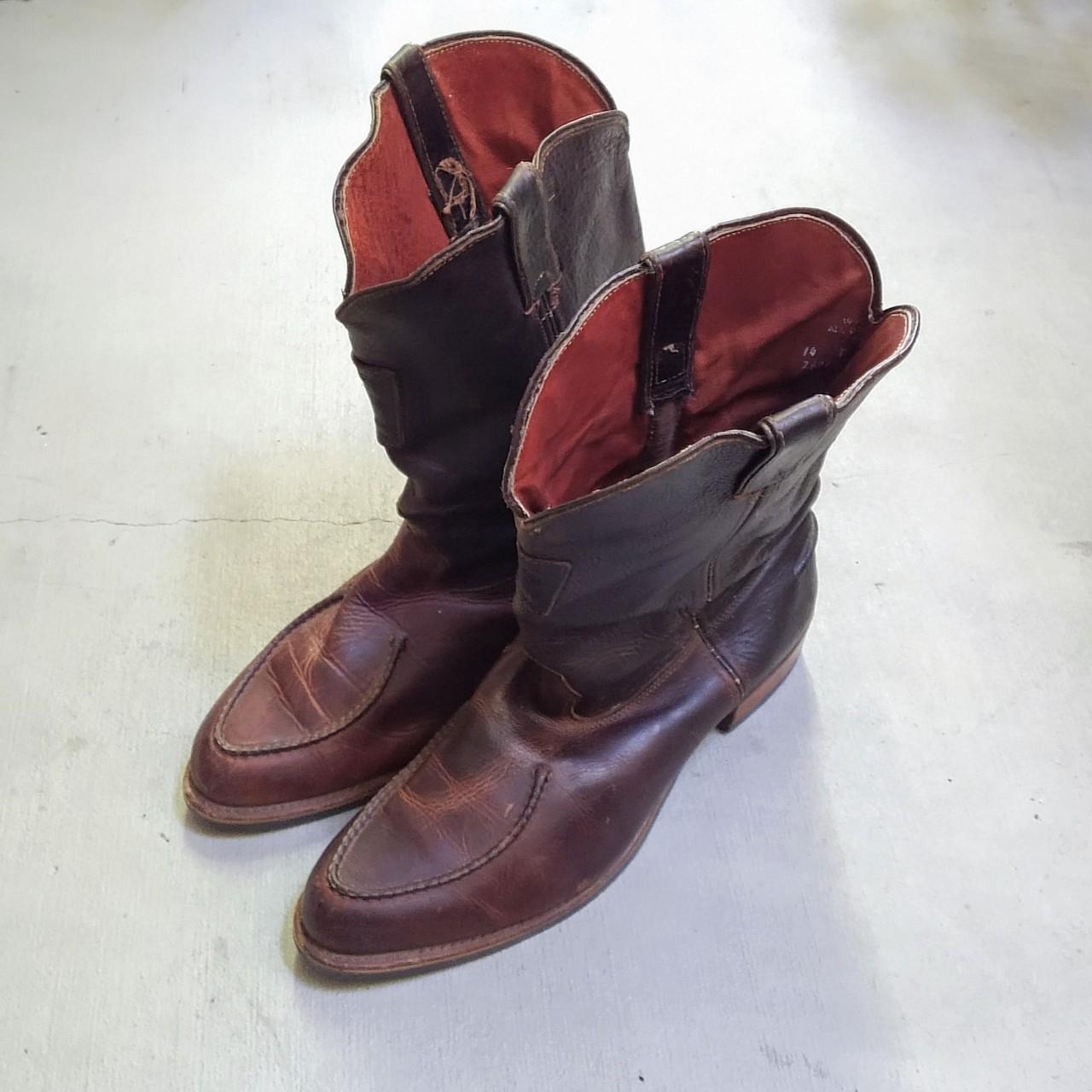 Chippewa Cowboy Boots Authentic Men S Size Depop