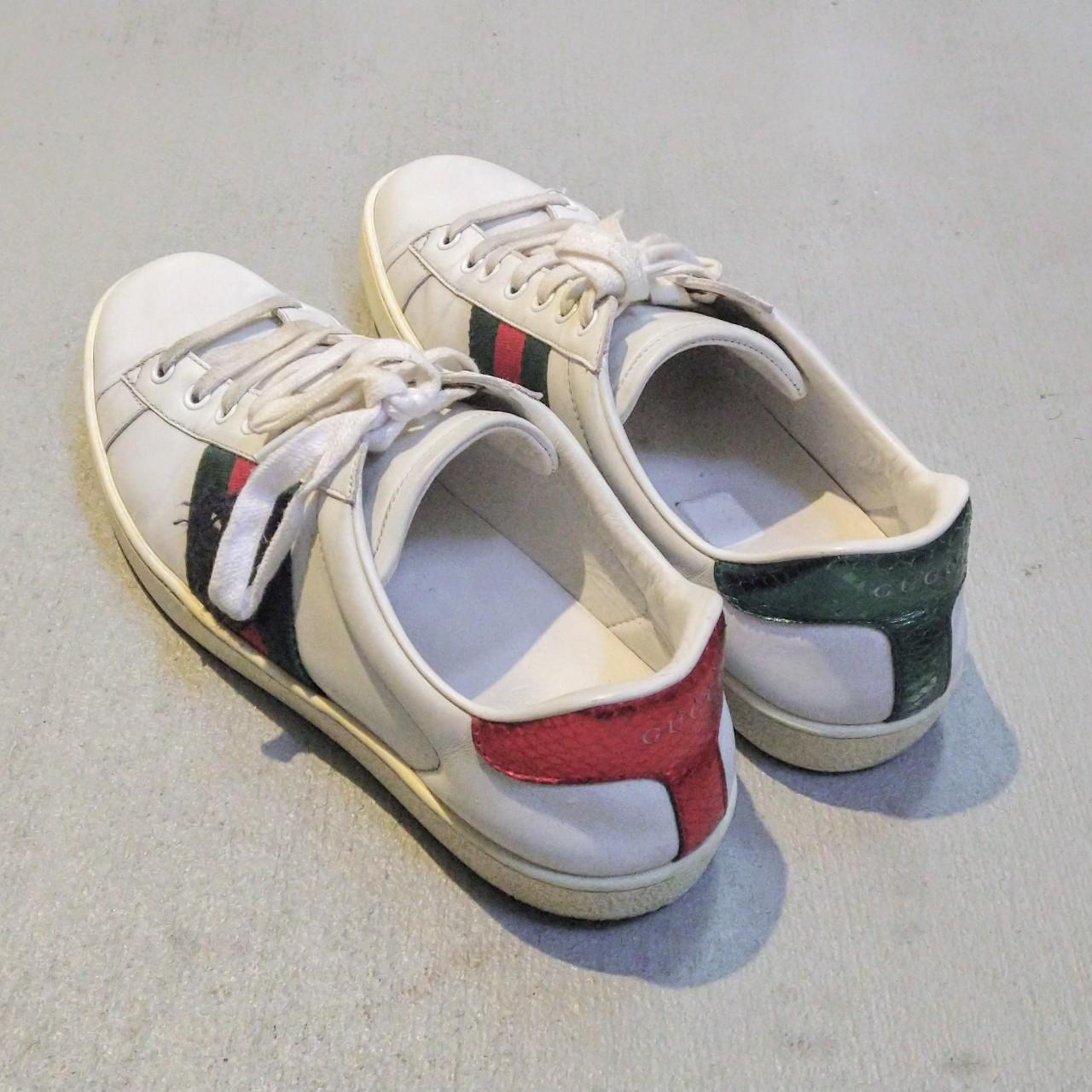 Gucci Ace Panther Sneakers 457131 100%... - Depop