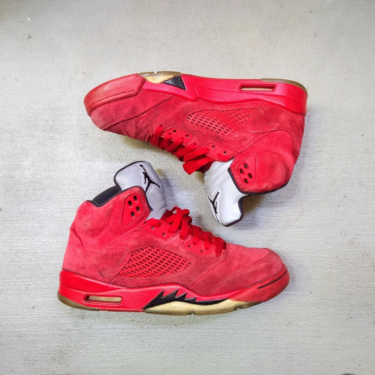 Air Jordan 5 Retro Red Suede