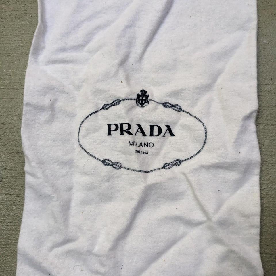 Prada dust best sale bag authentic