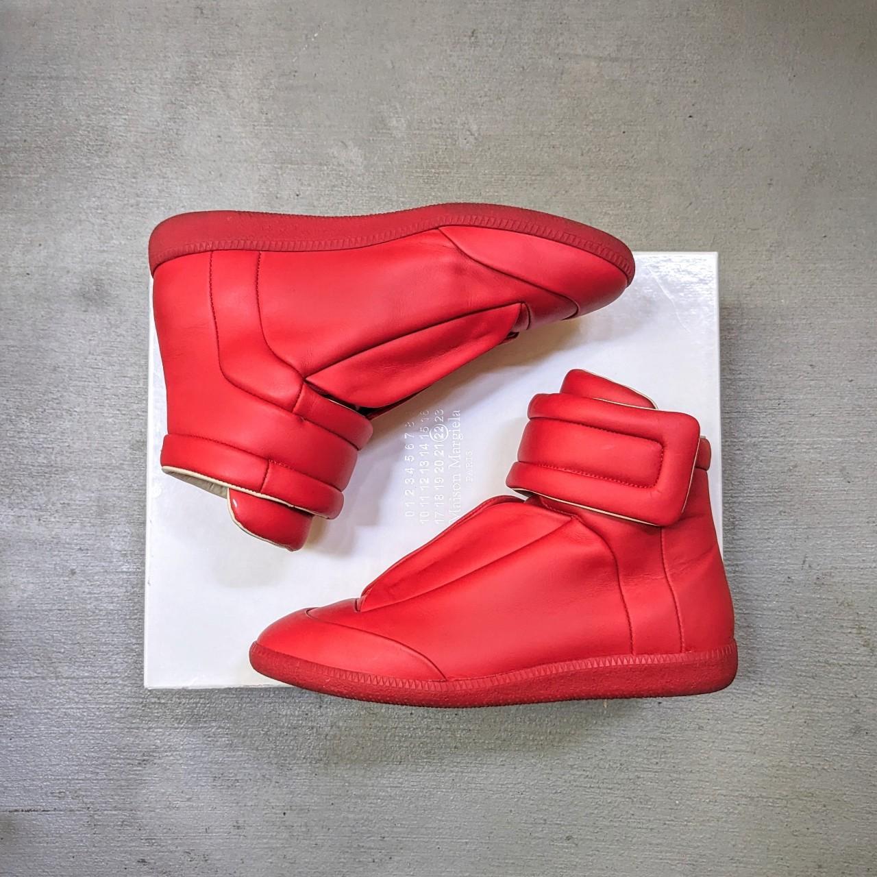 Maison Margiela Future High Top Sneakers 100%... - Depop